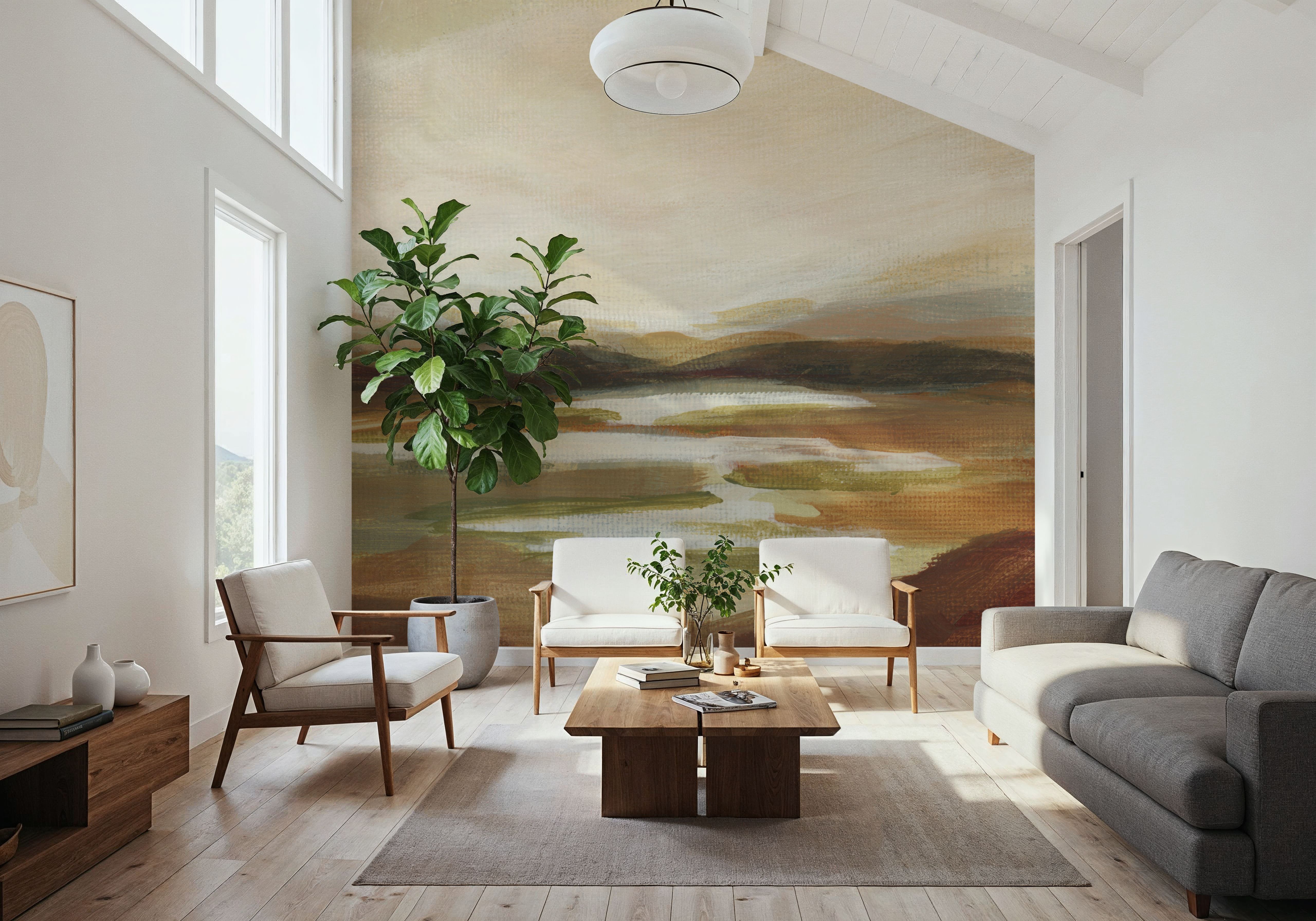 Chestnut Springs III, Carte da parati