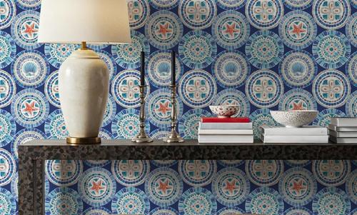Maritime Plates Blue