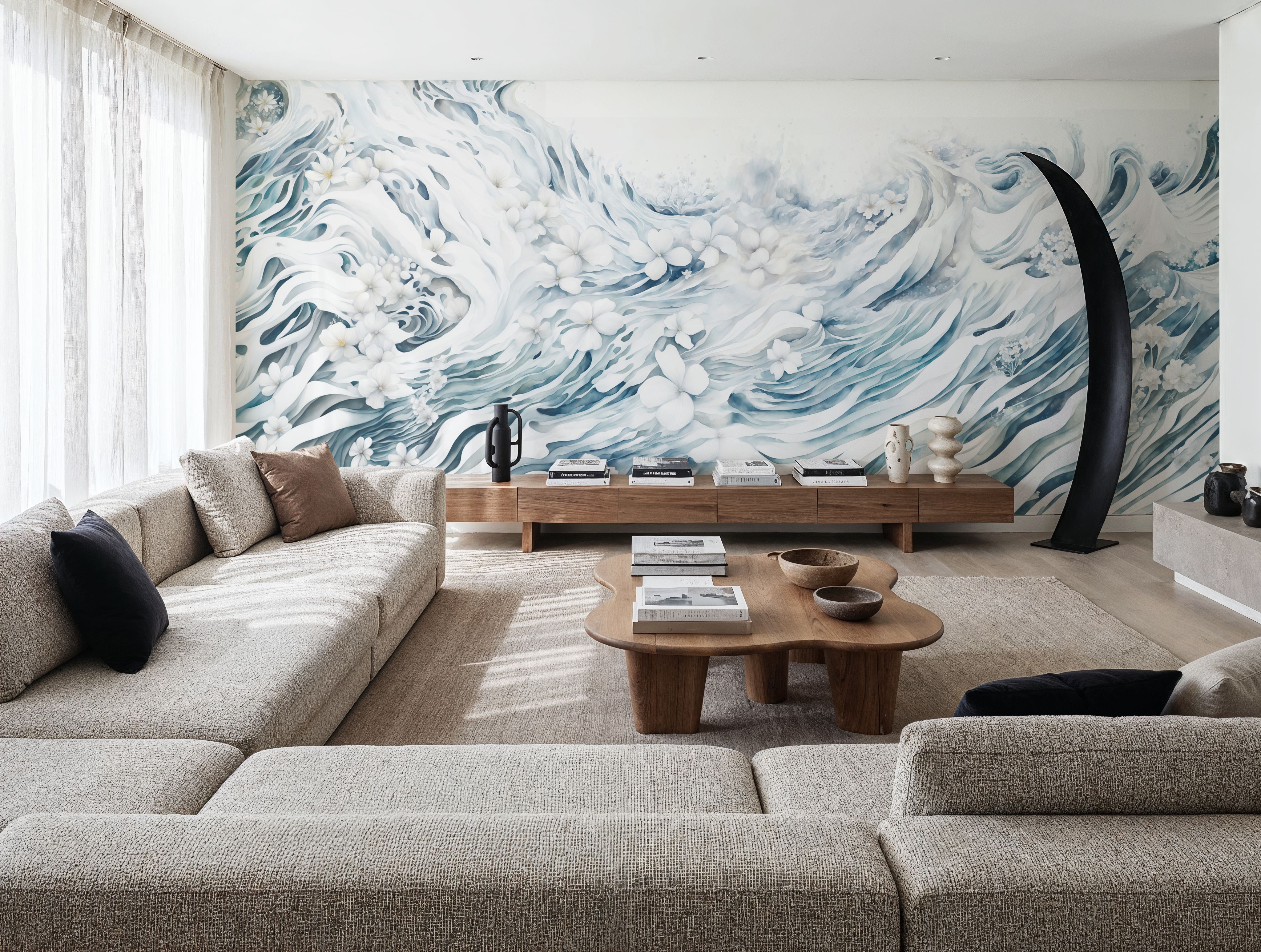 Waves of Happiness Blue