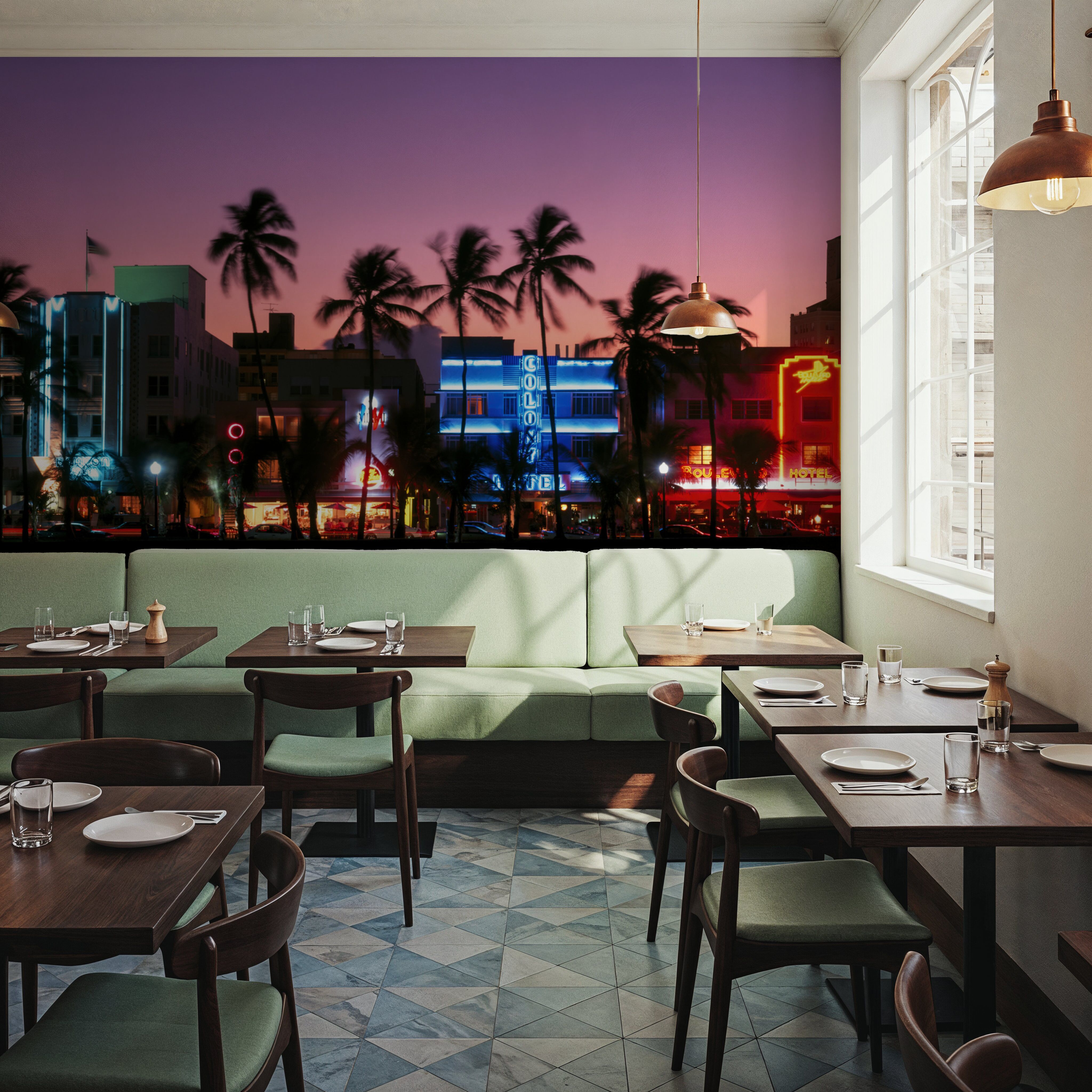 Neon Sunset Boulevard