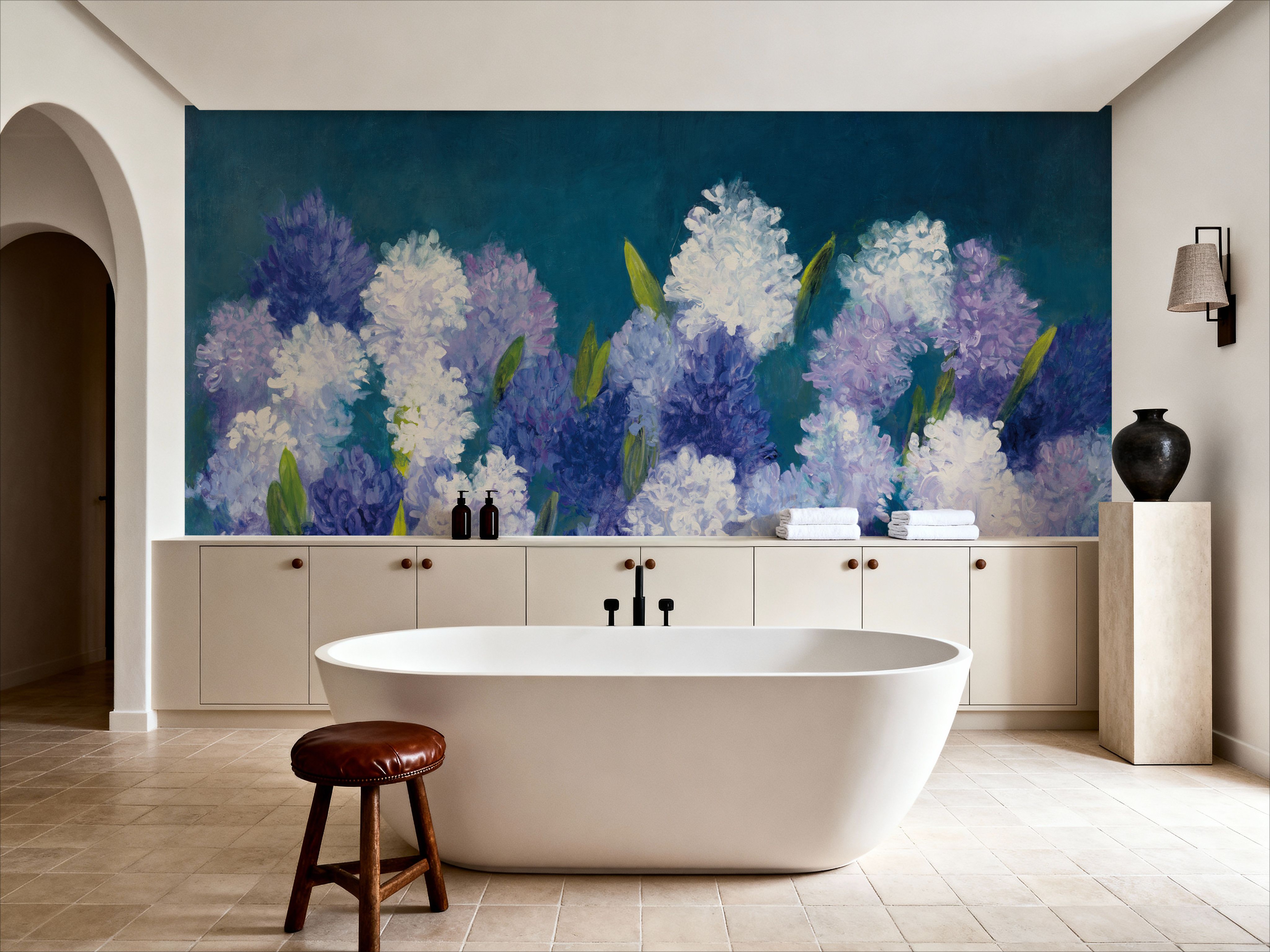 Hyacints, Carte da parati