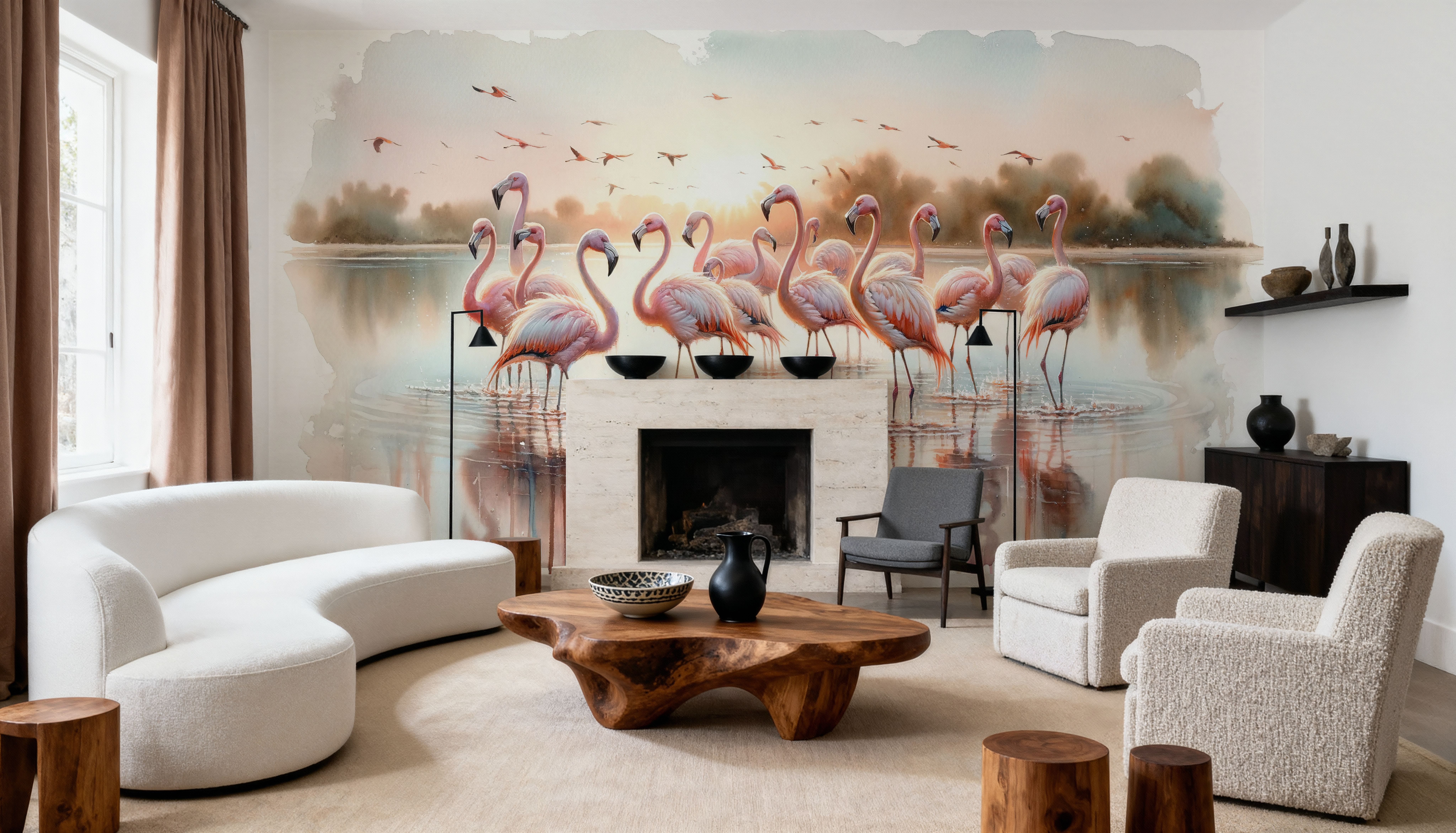 Flamingo Sunrise
