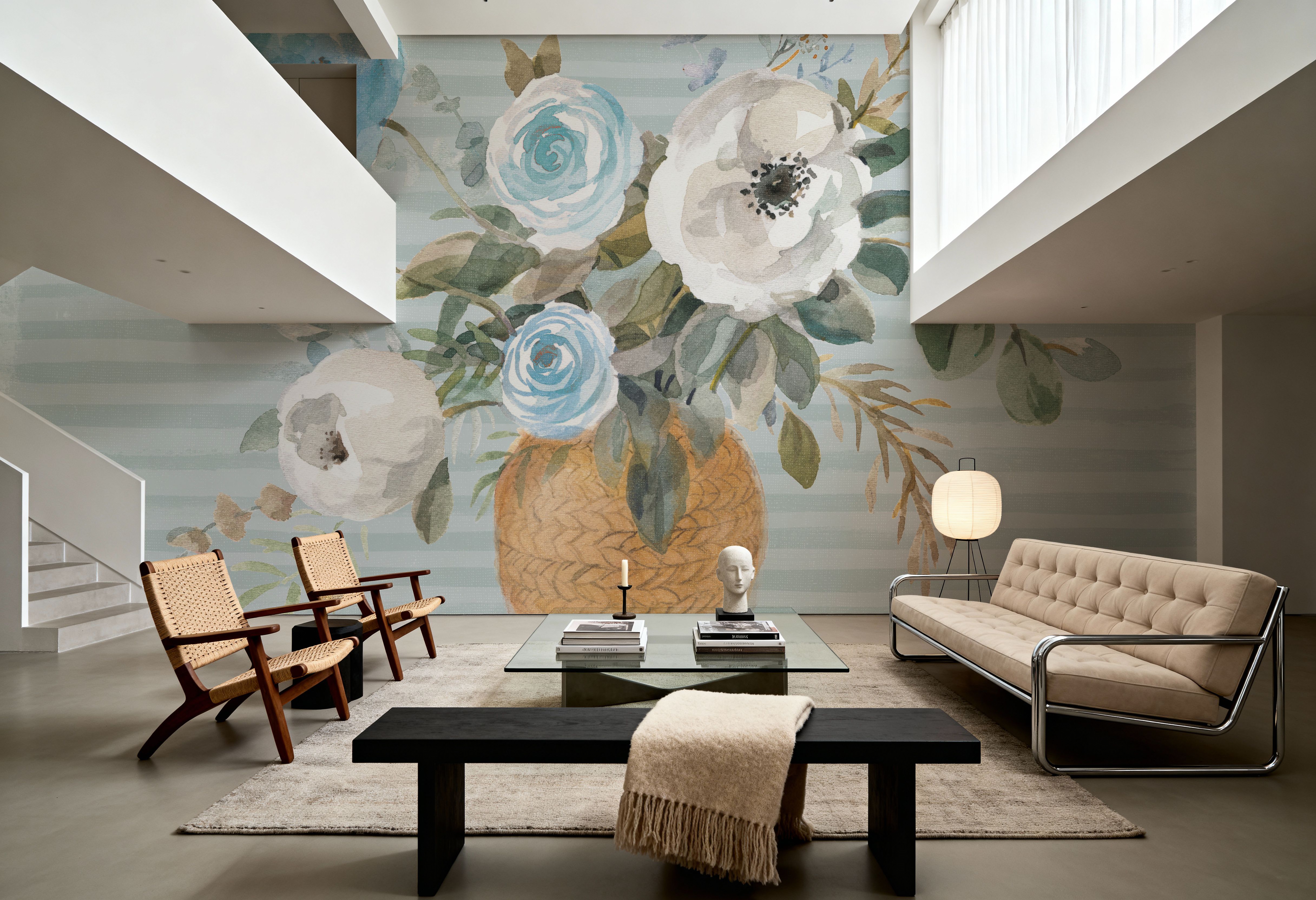 Baby Blue and Bouquet