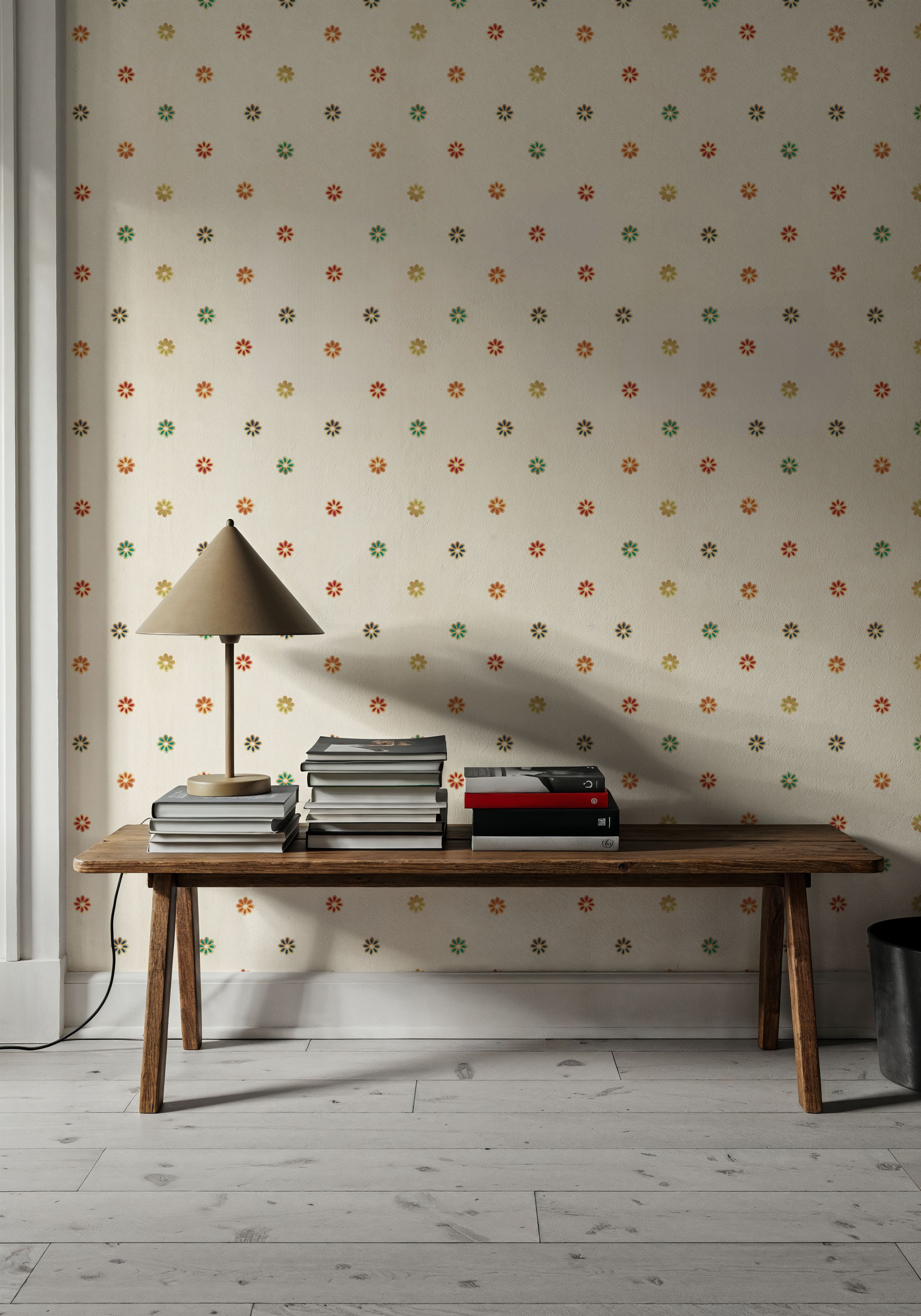 Folk Flowers, Tapeten