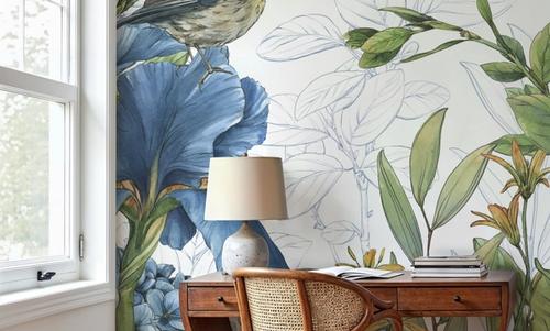 Blue Botanica I