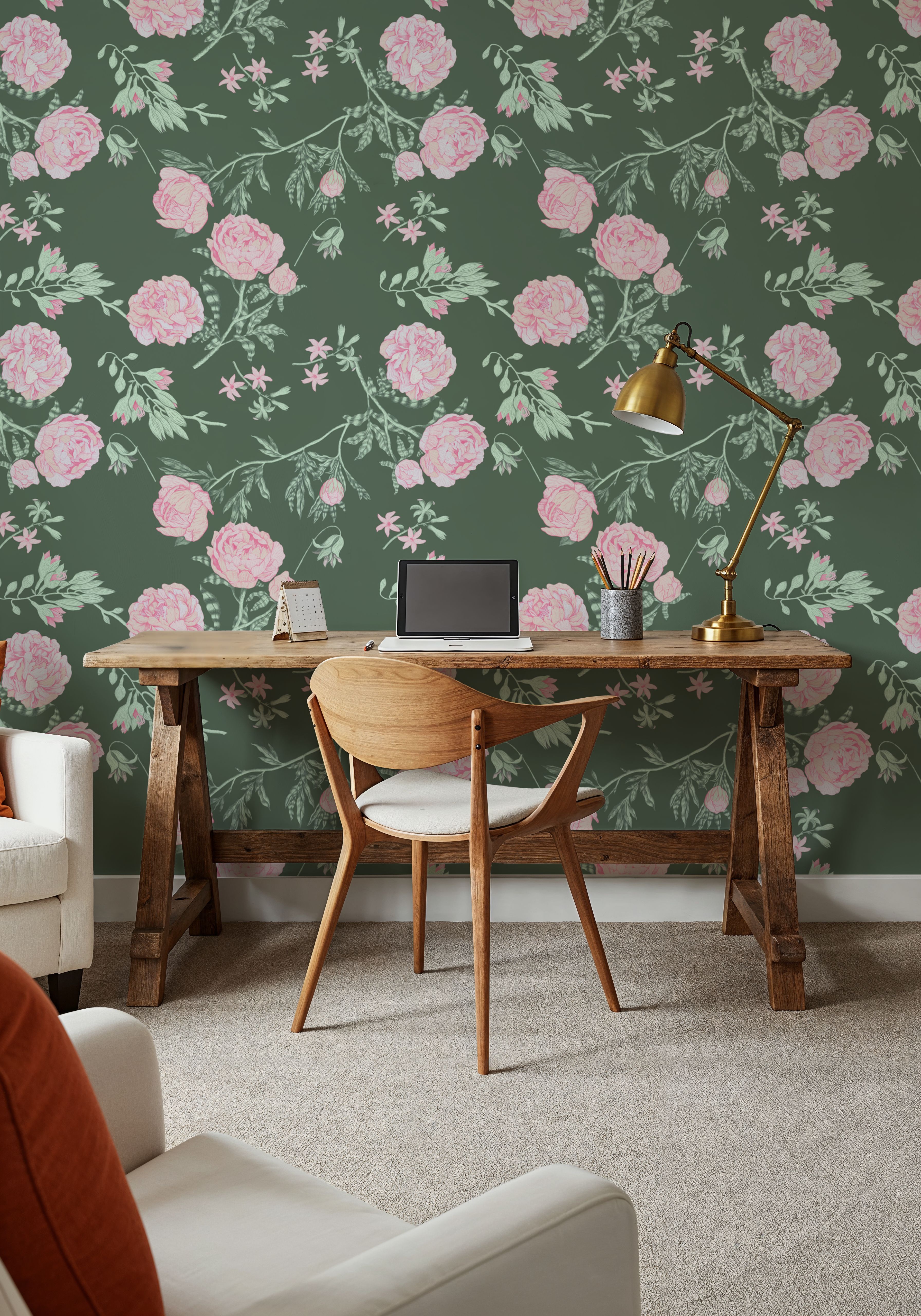 Peony Passion, Green