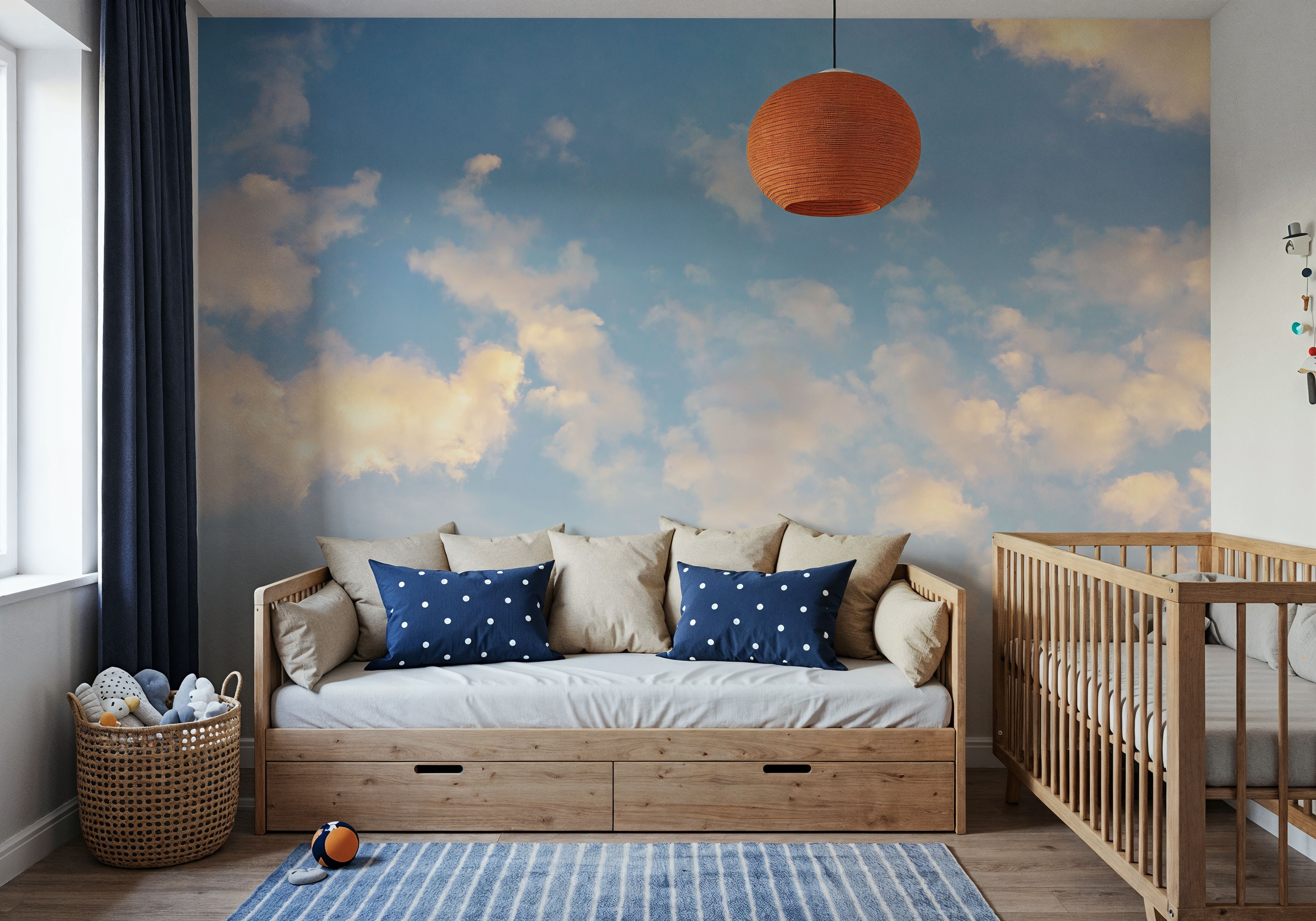 Tender Clouds, Papel pintado