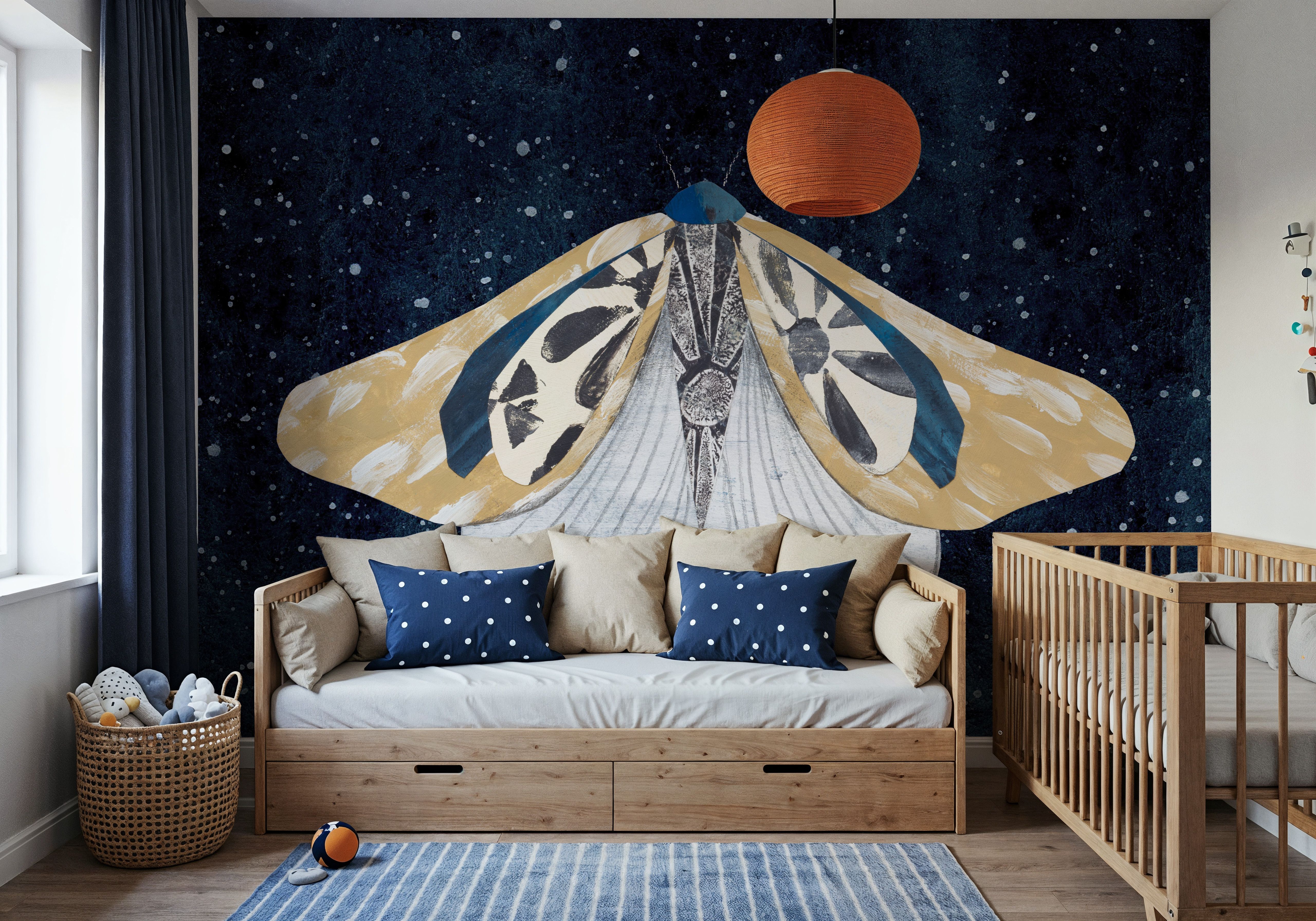 Elegant Moth II, Wallpaper