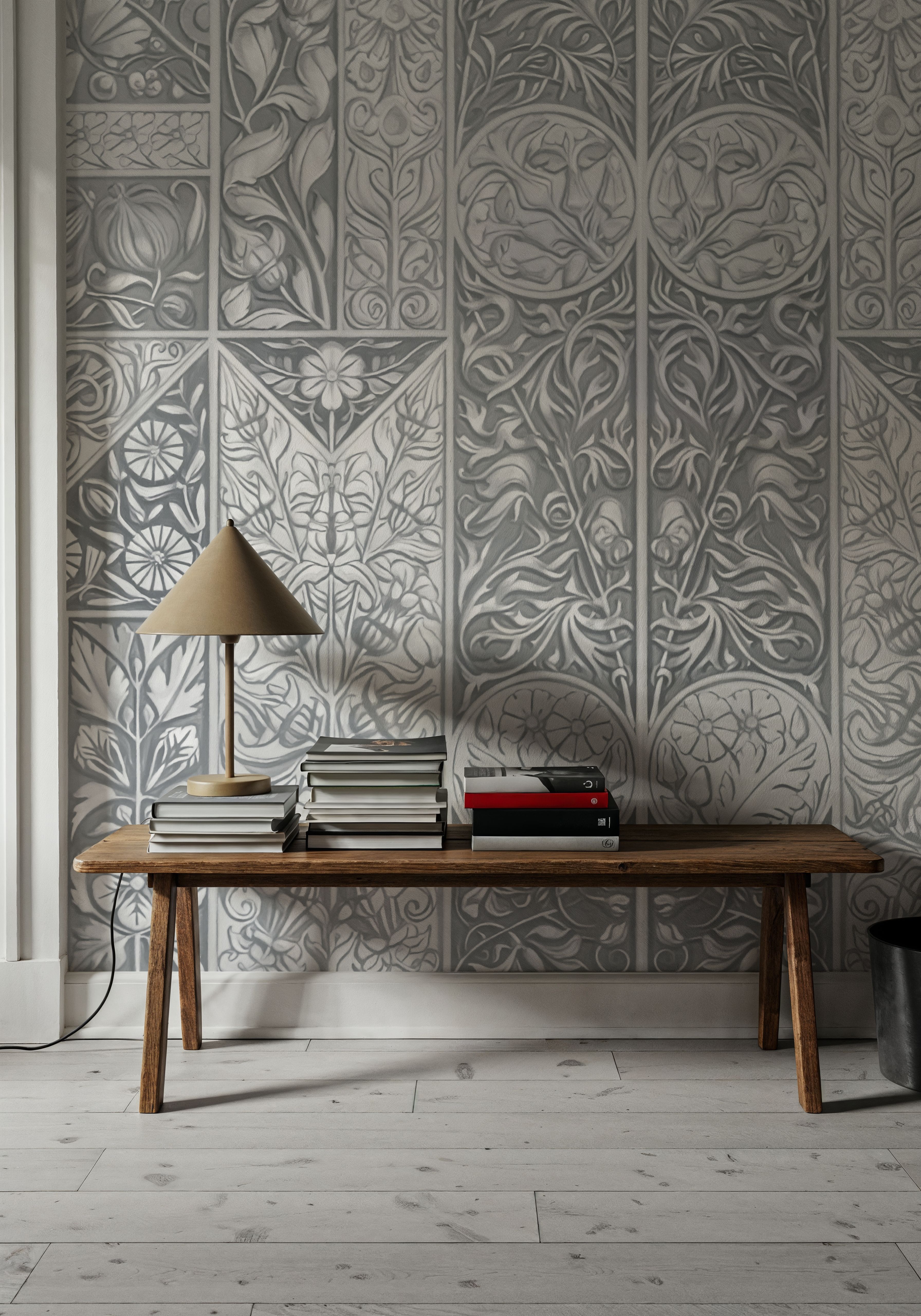 Flower Collection, Gray