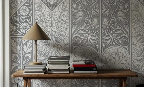 Flower Collection, Gray