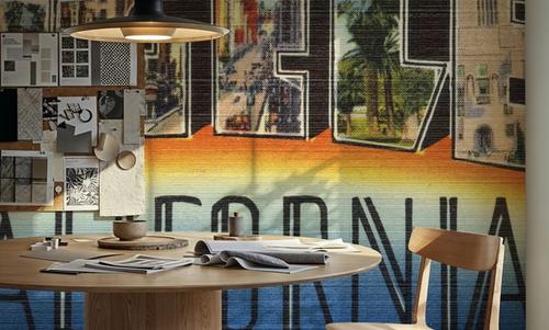 Greetings from Los Angeles - Screenprint Postcard