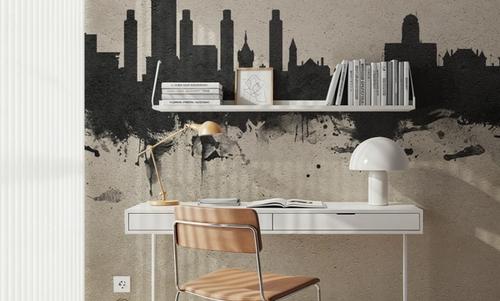 Albany New York Skyline Concrete