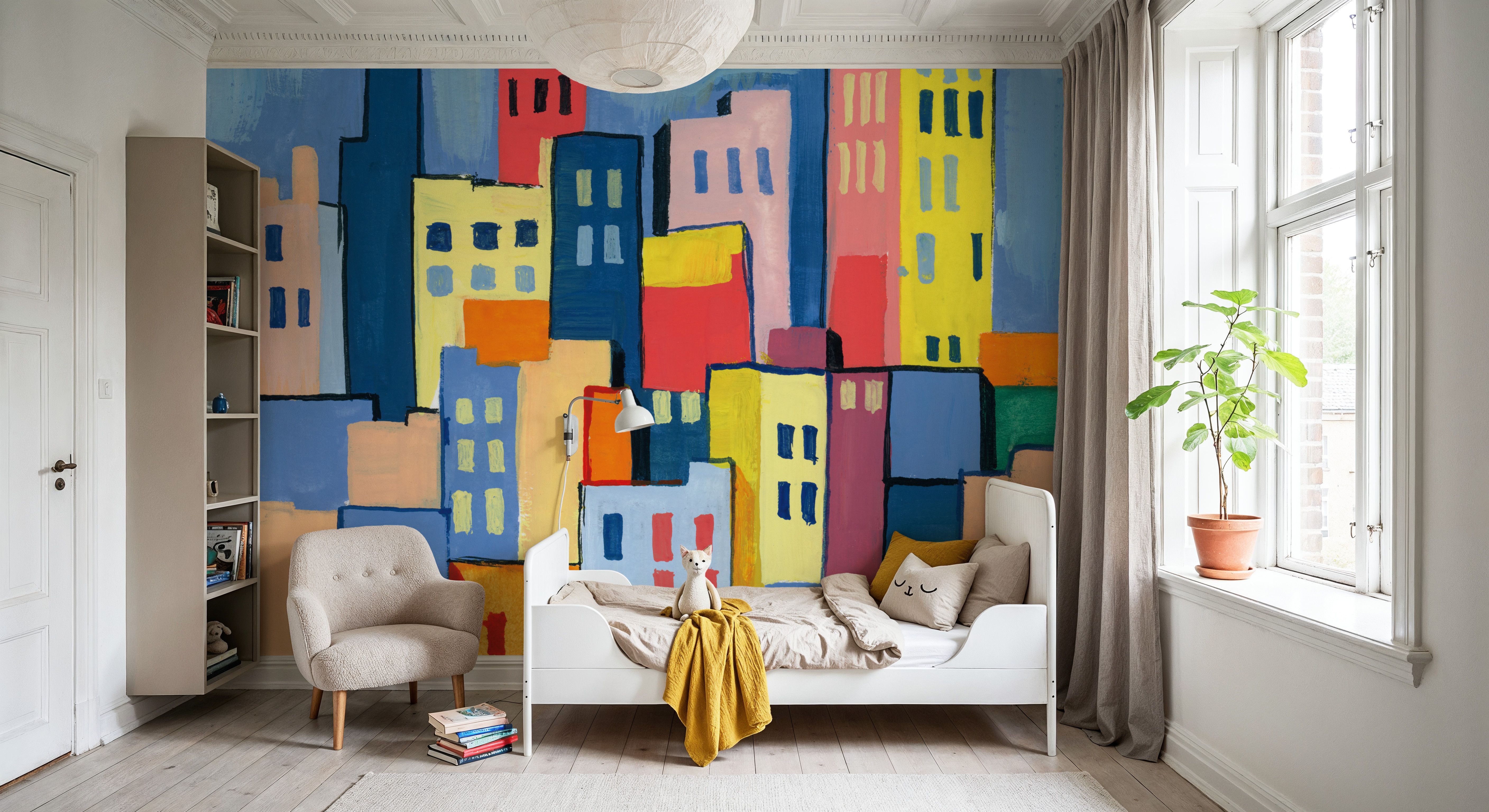 Abstract City View