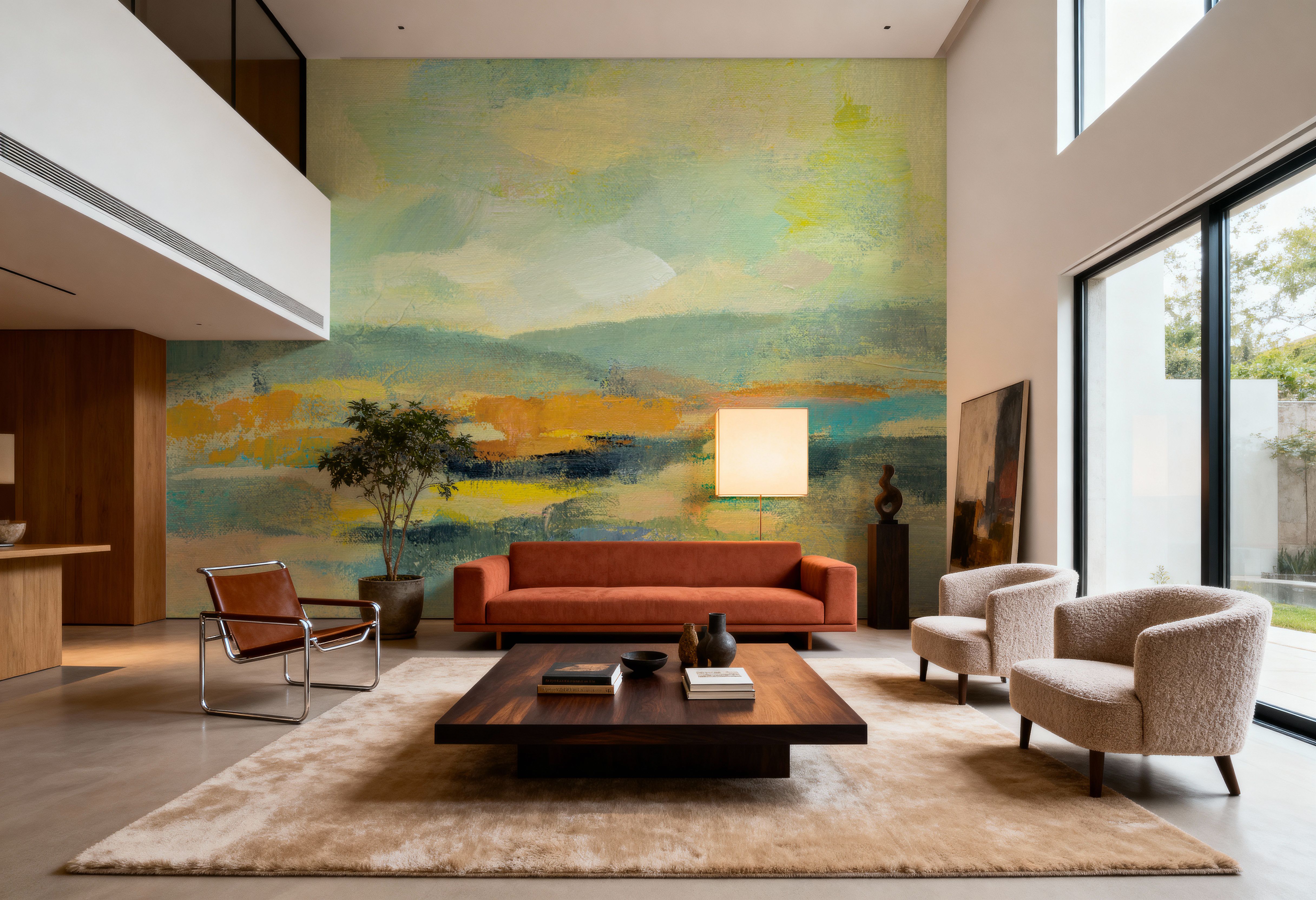 Chartreuse Hills I, Papier peint