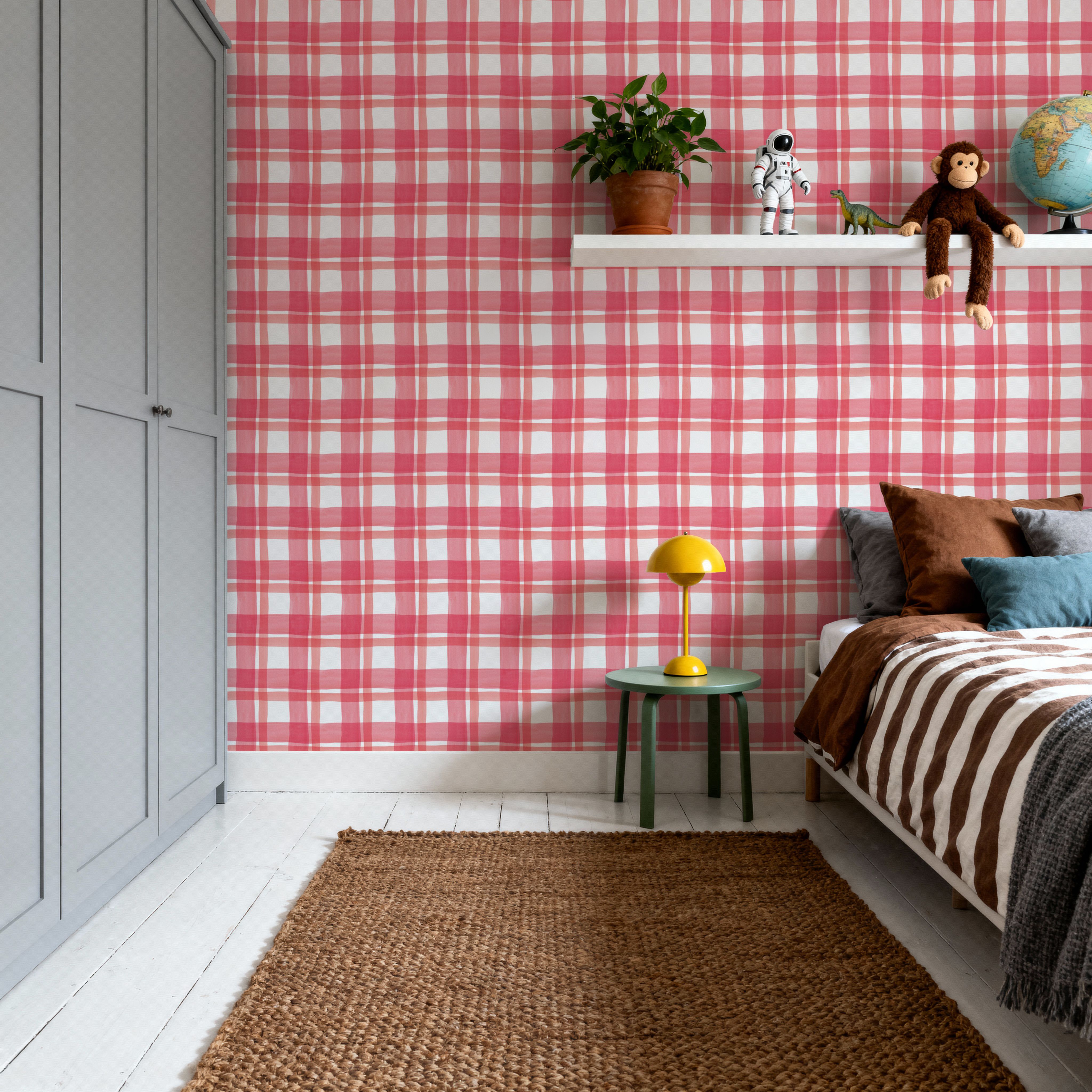 Summer Plaid Red