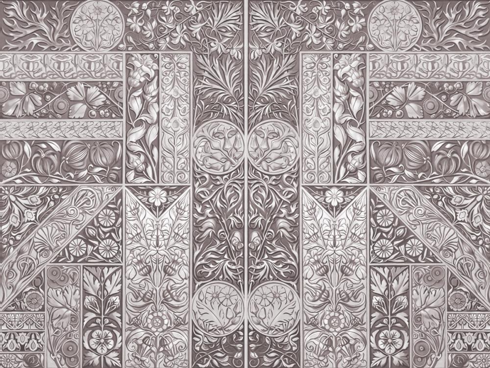 Flower Collection, Mauve