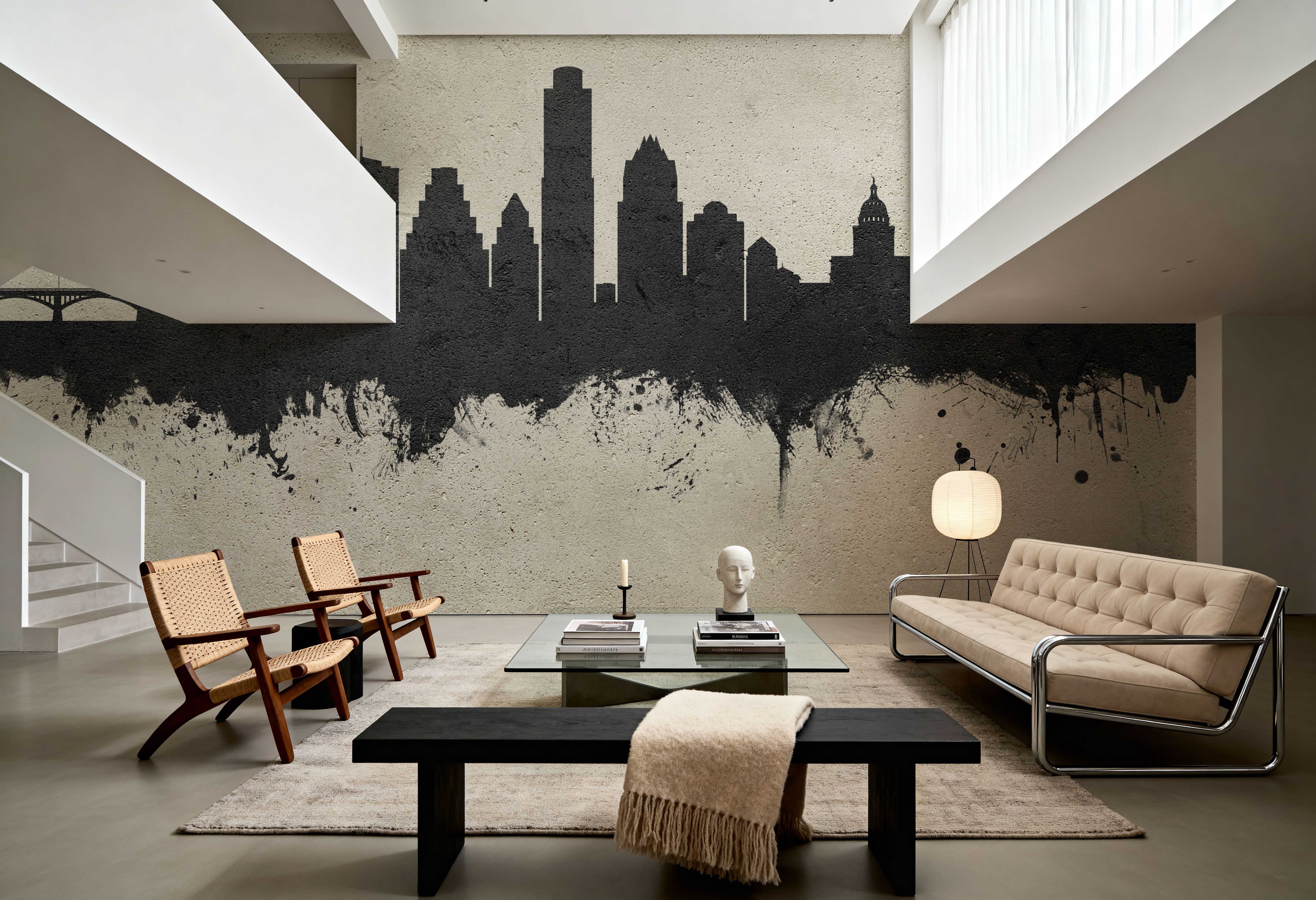 Austin Texas Skyline Concrete