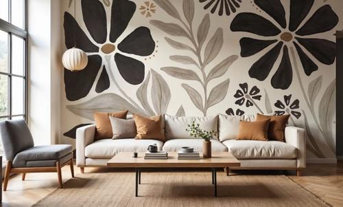 Modern Petals Neutral