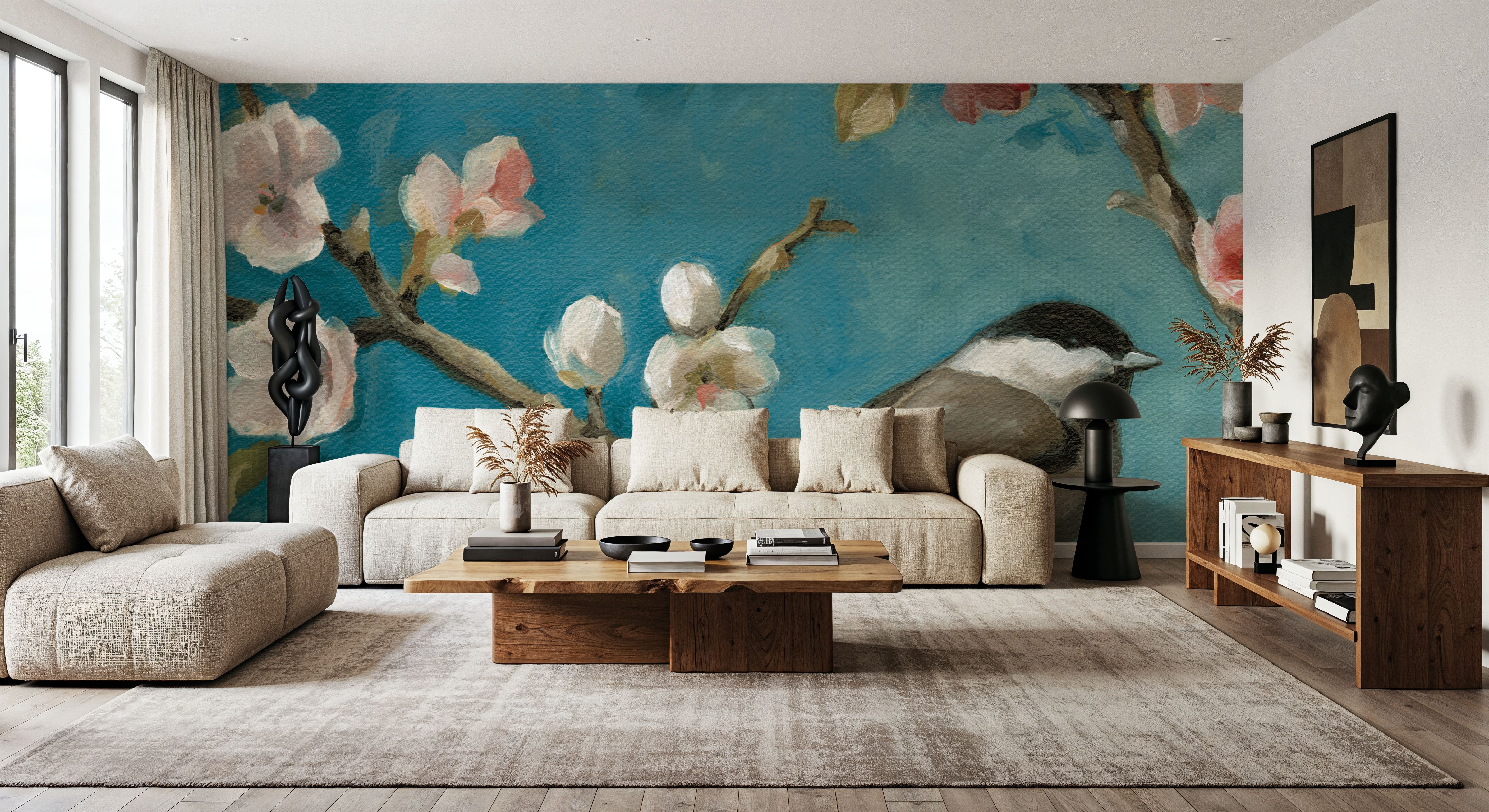 Blossom Bird I, Wallpaper