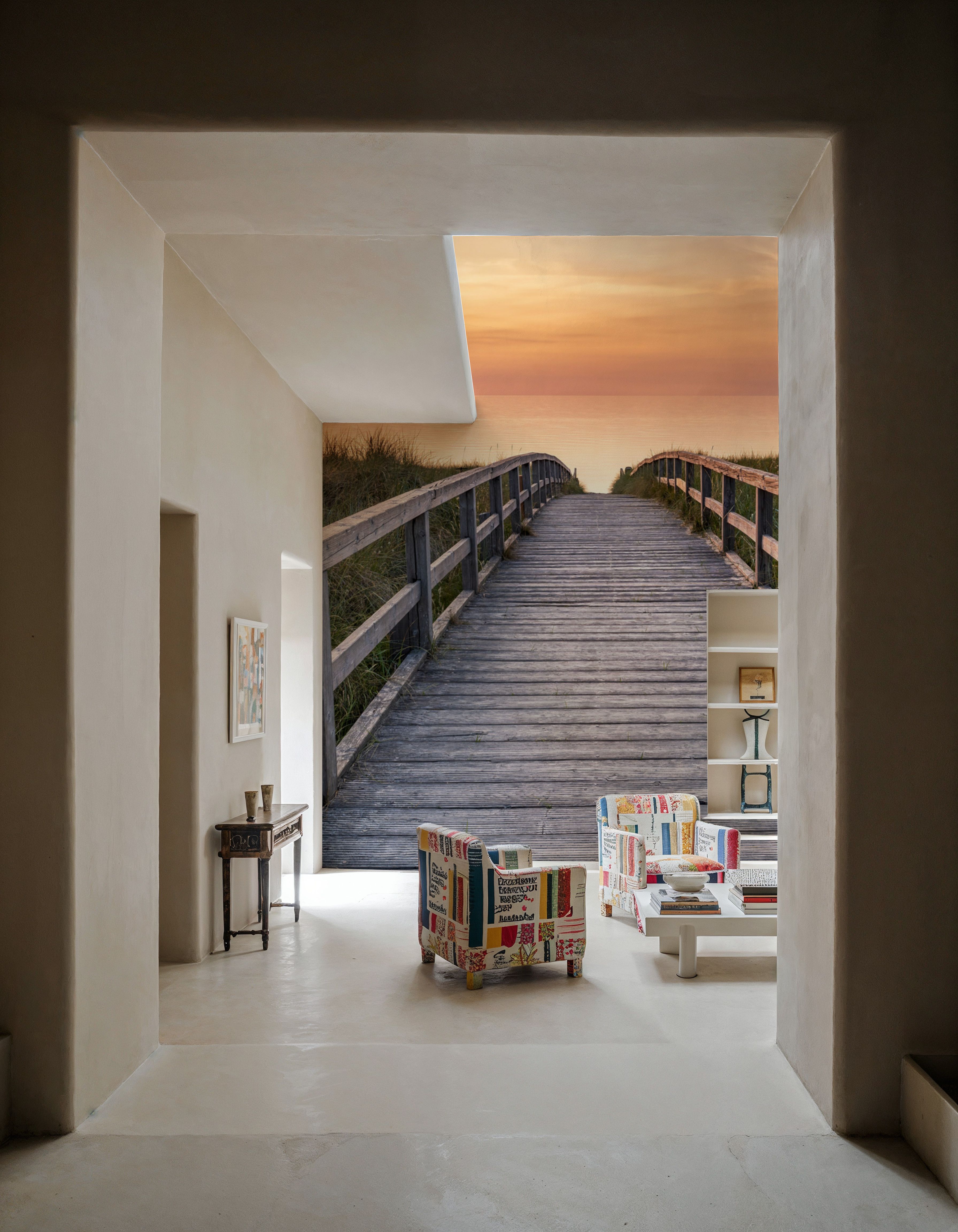 Baltic Boardwalk Pink