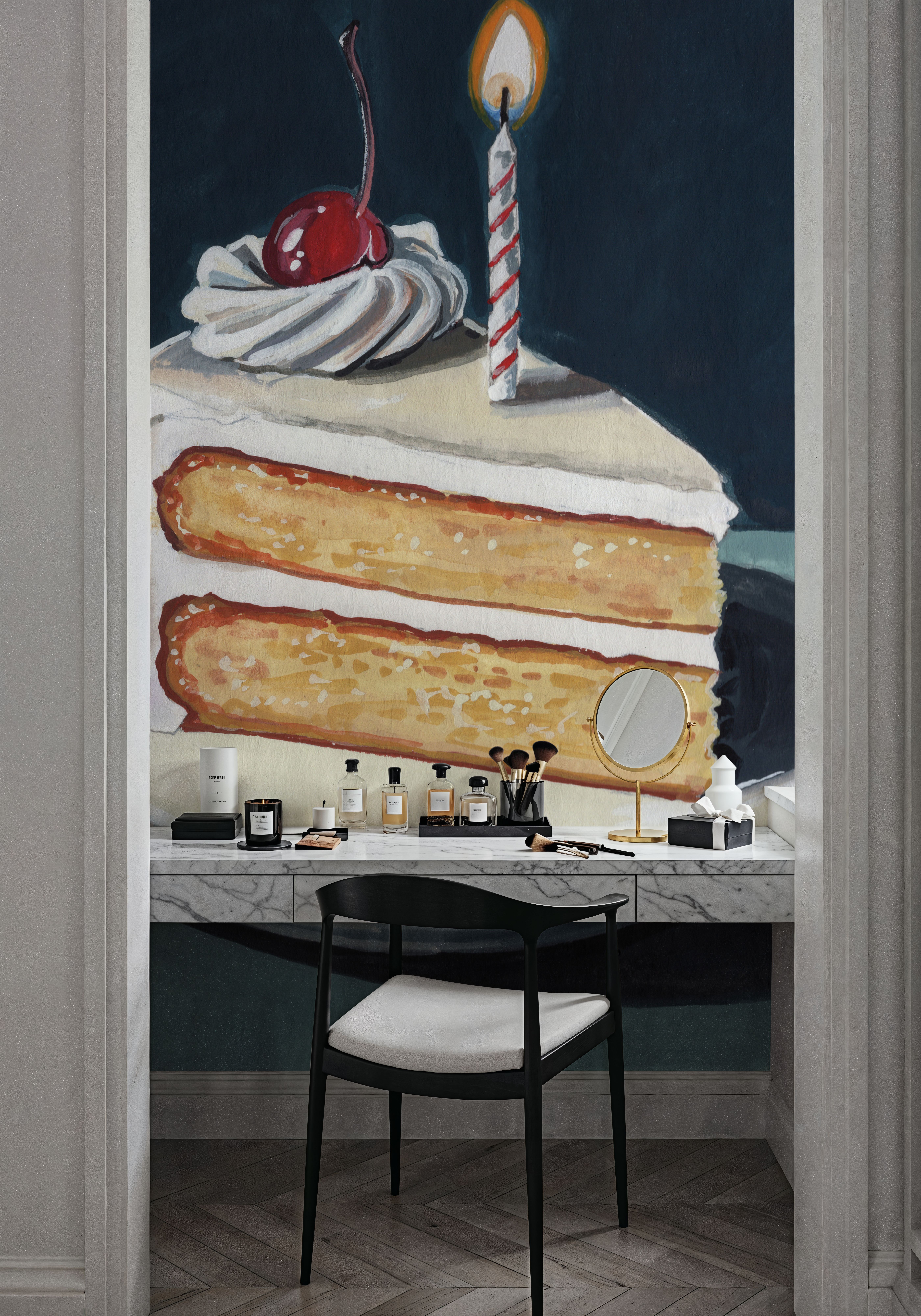 Birthday Slice With Cherry