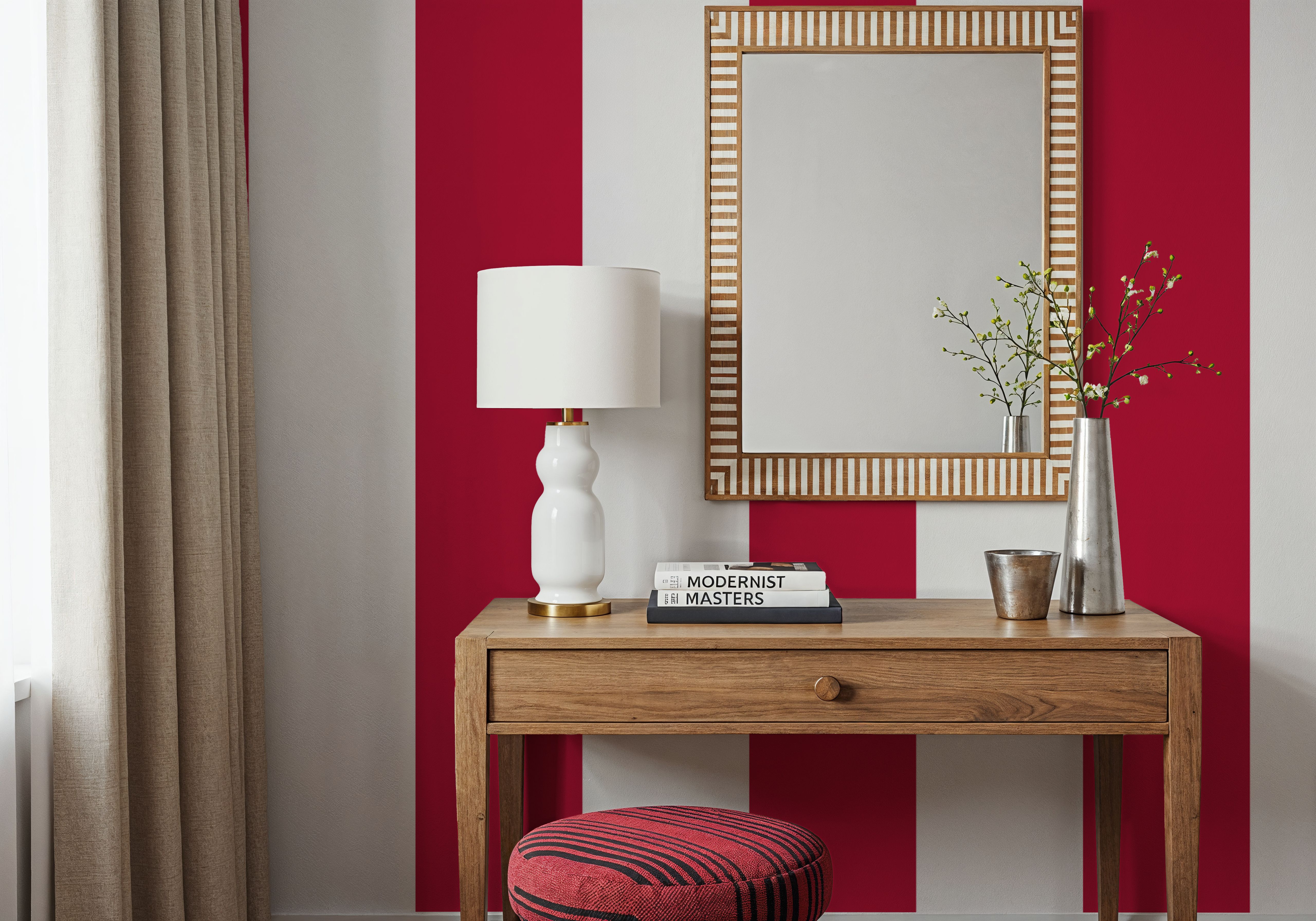 Circus Stripes, Red