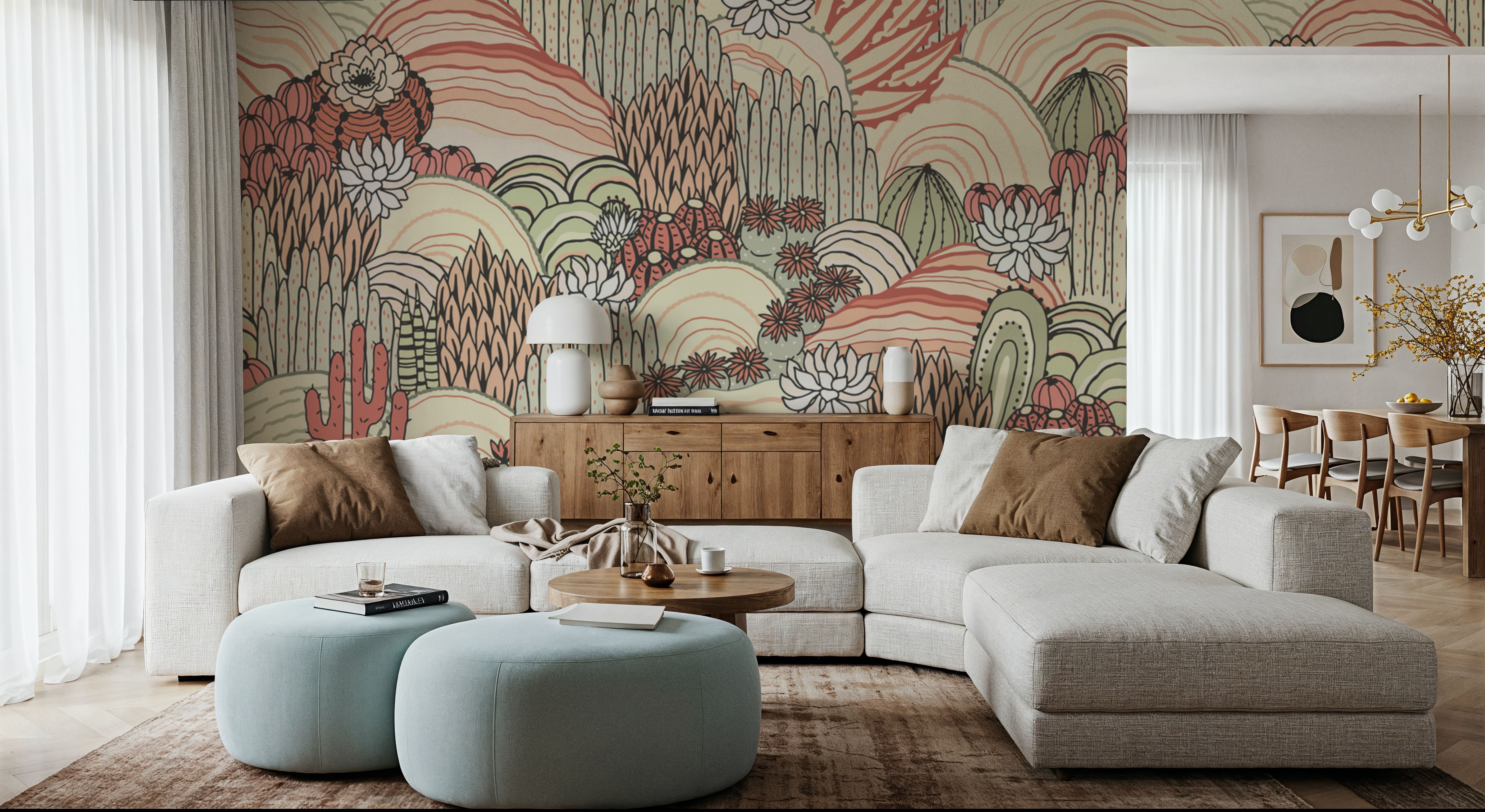 Cactai Hills Panorama