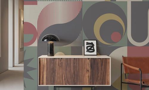 Bauhaus Geometric, Muted