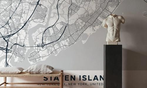 Map of Staten Island