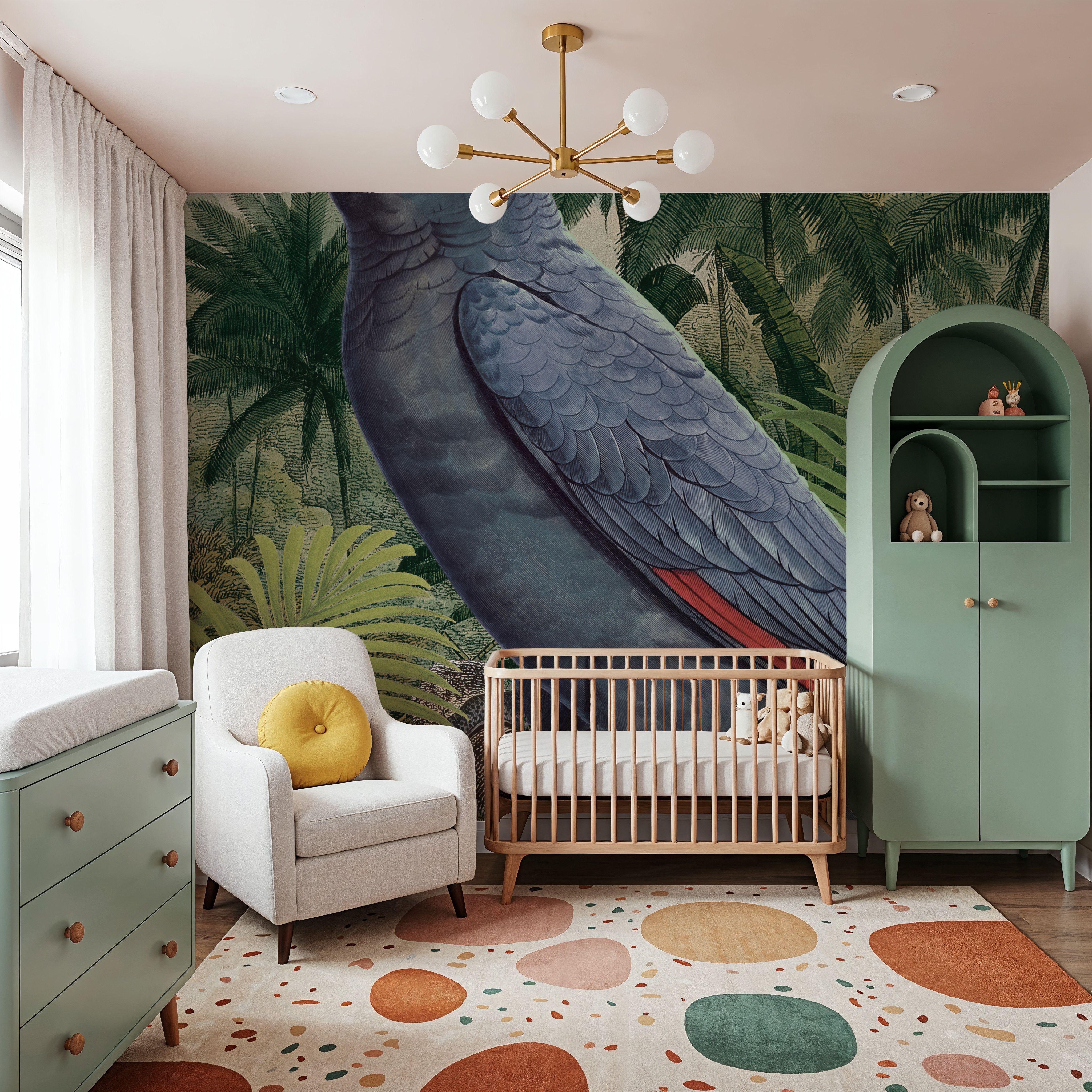 Jungle Parrot II Blue