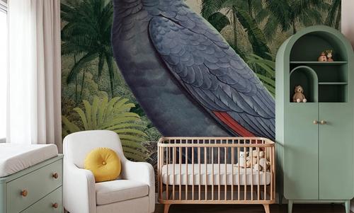 Jungle Parrot II Blue