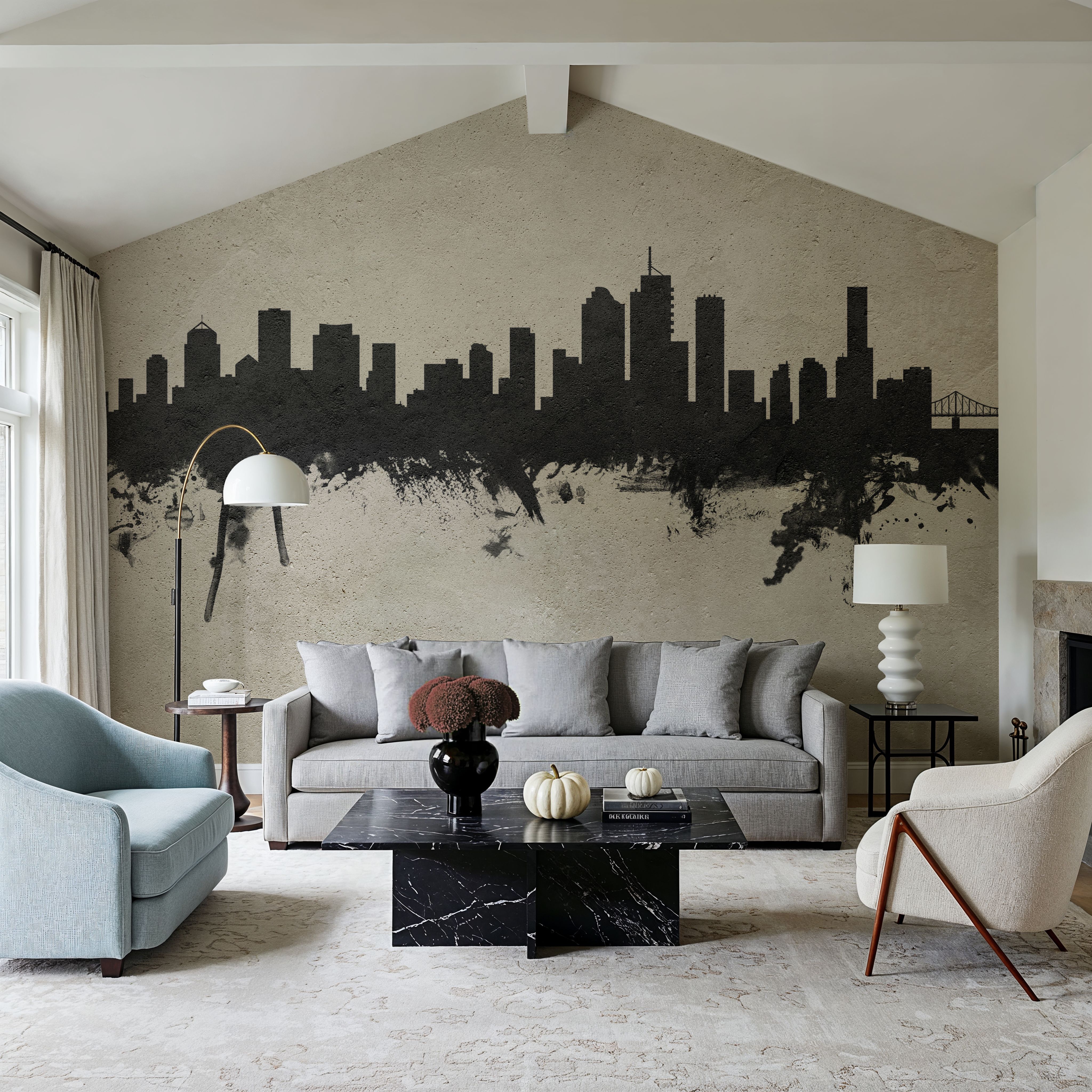 Brisbane Australia Skyline Concrete