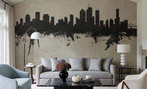 Brisbane Australia Skyline Concrete