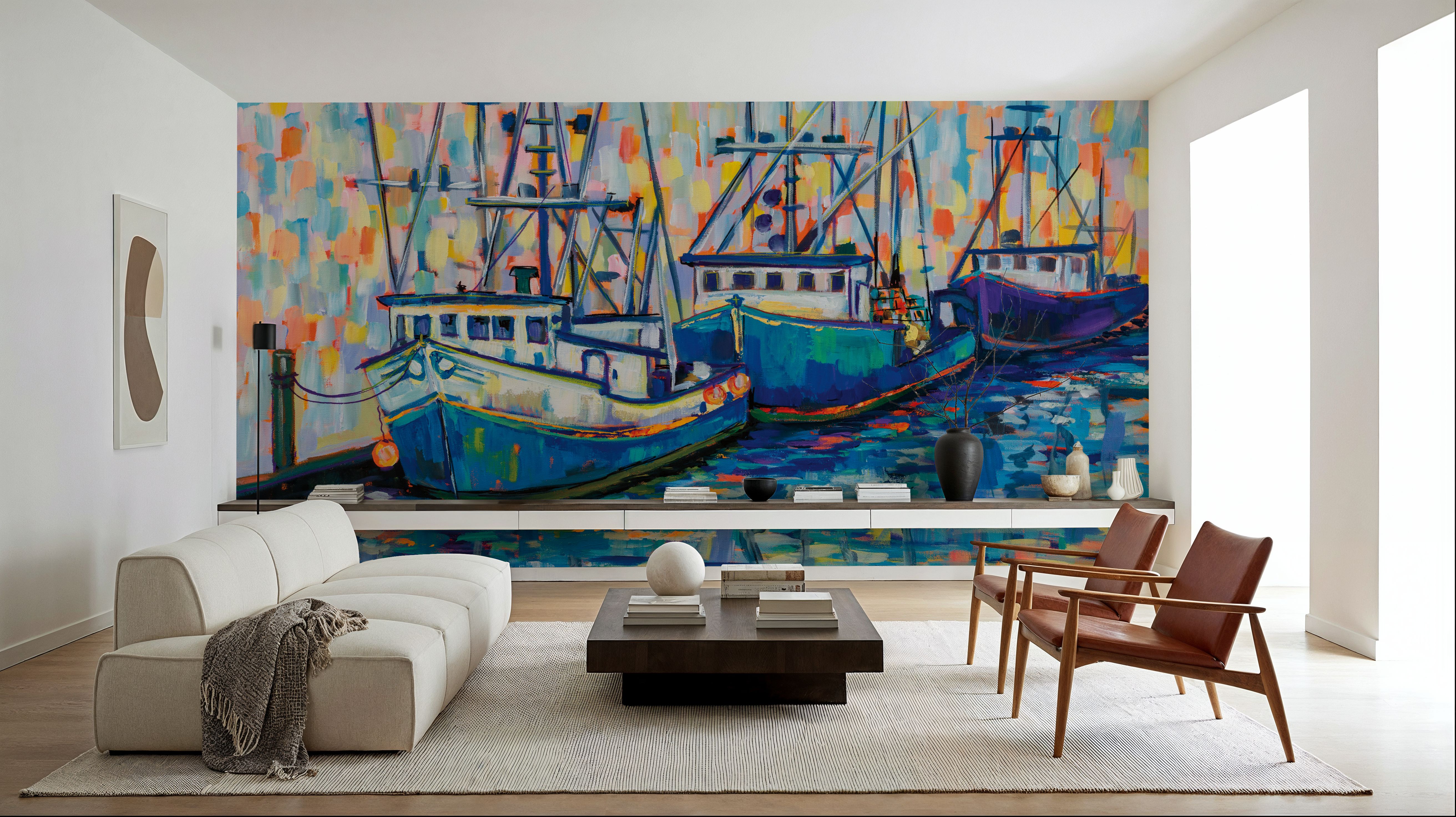 Boats in Harbor