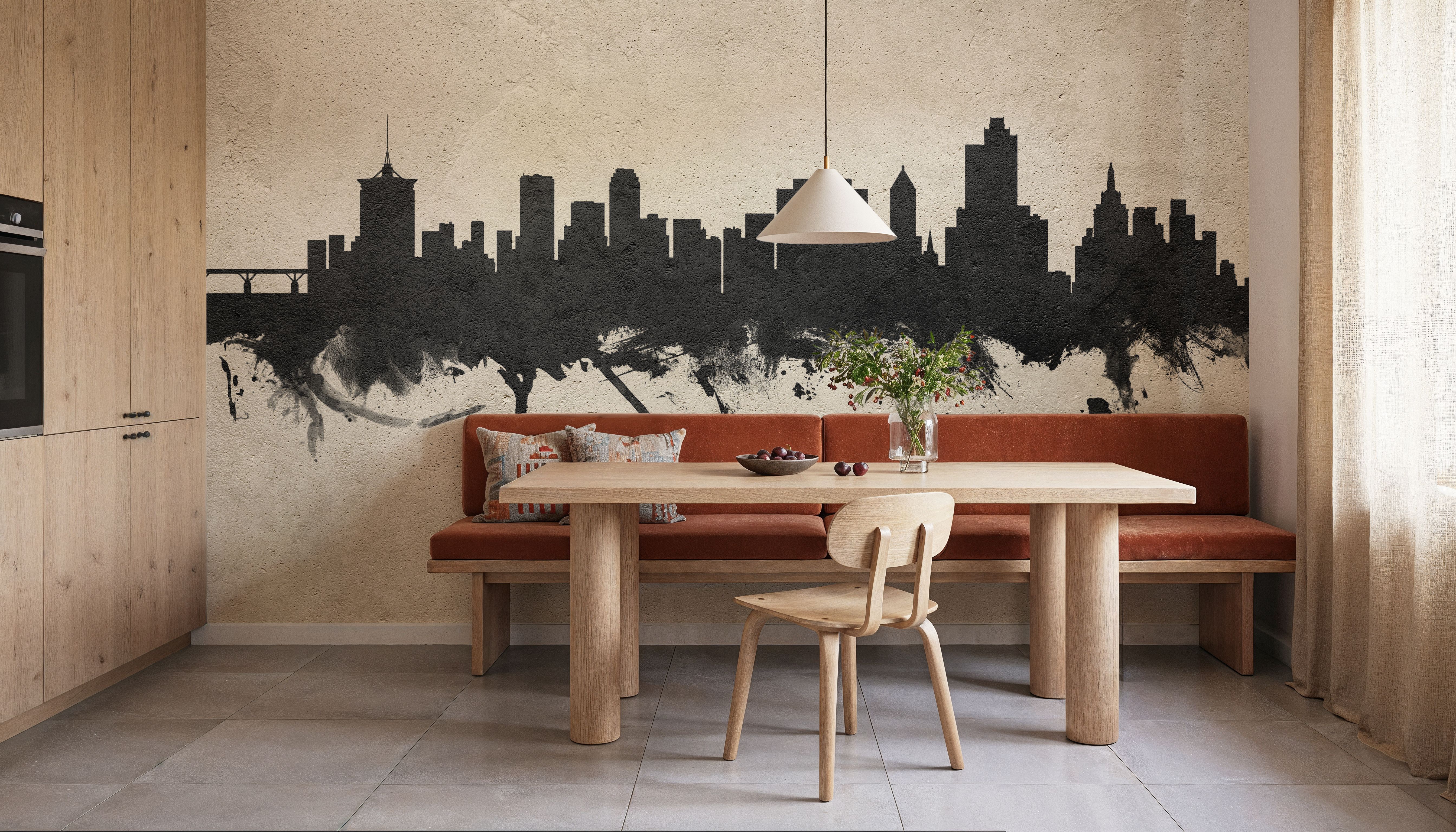Tulsa Oklahoma Skyline Concrete, Wallpaper