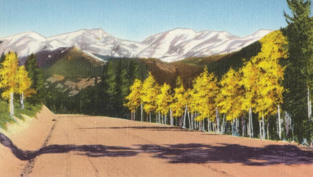 Mountains Calling - Screenprint Postcard