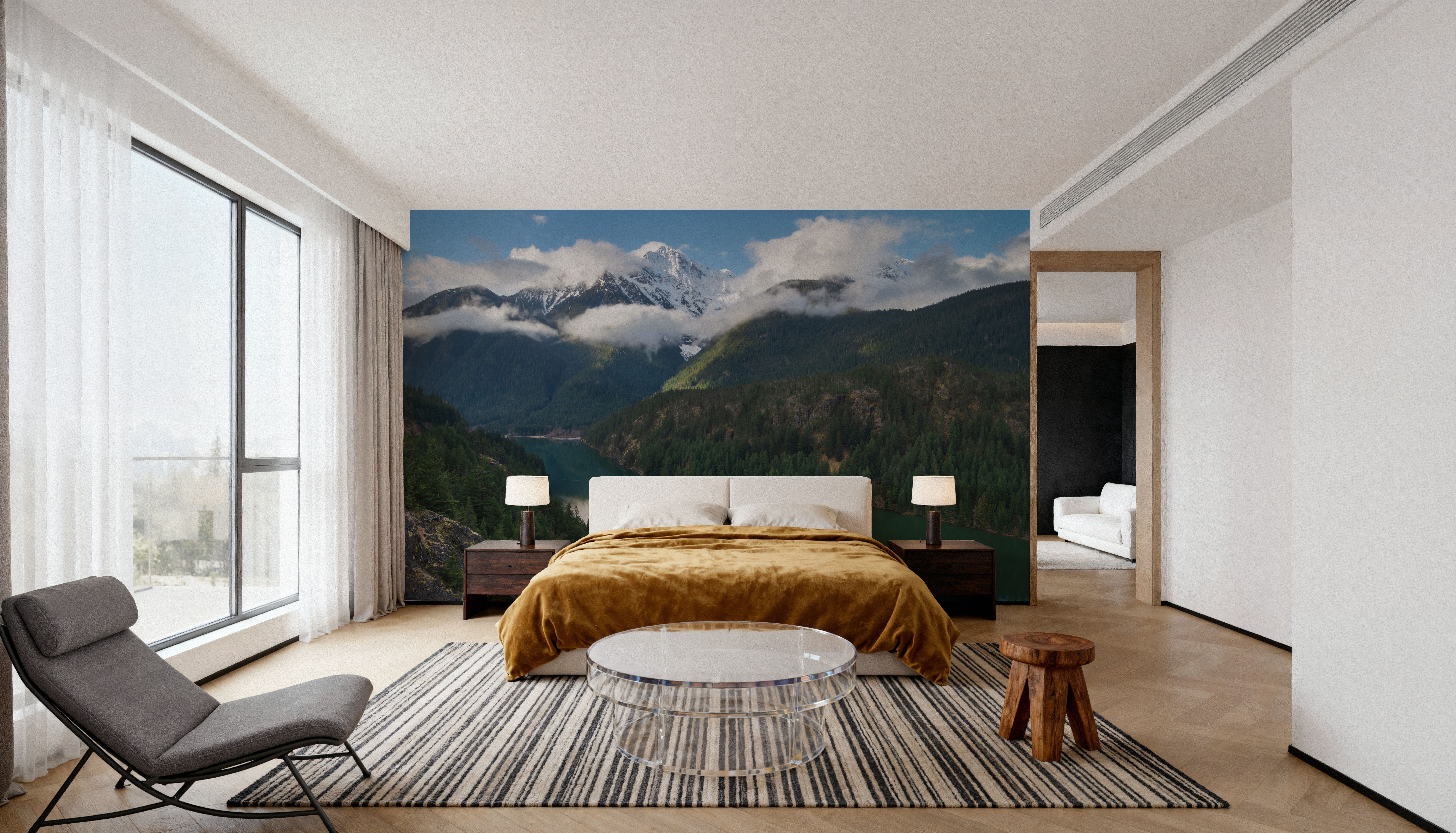 Diablo Lake and Colonial Peak