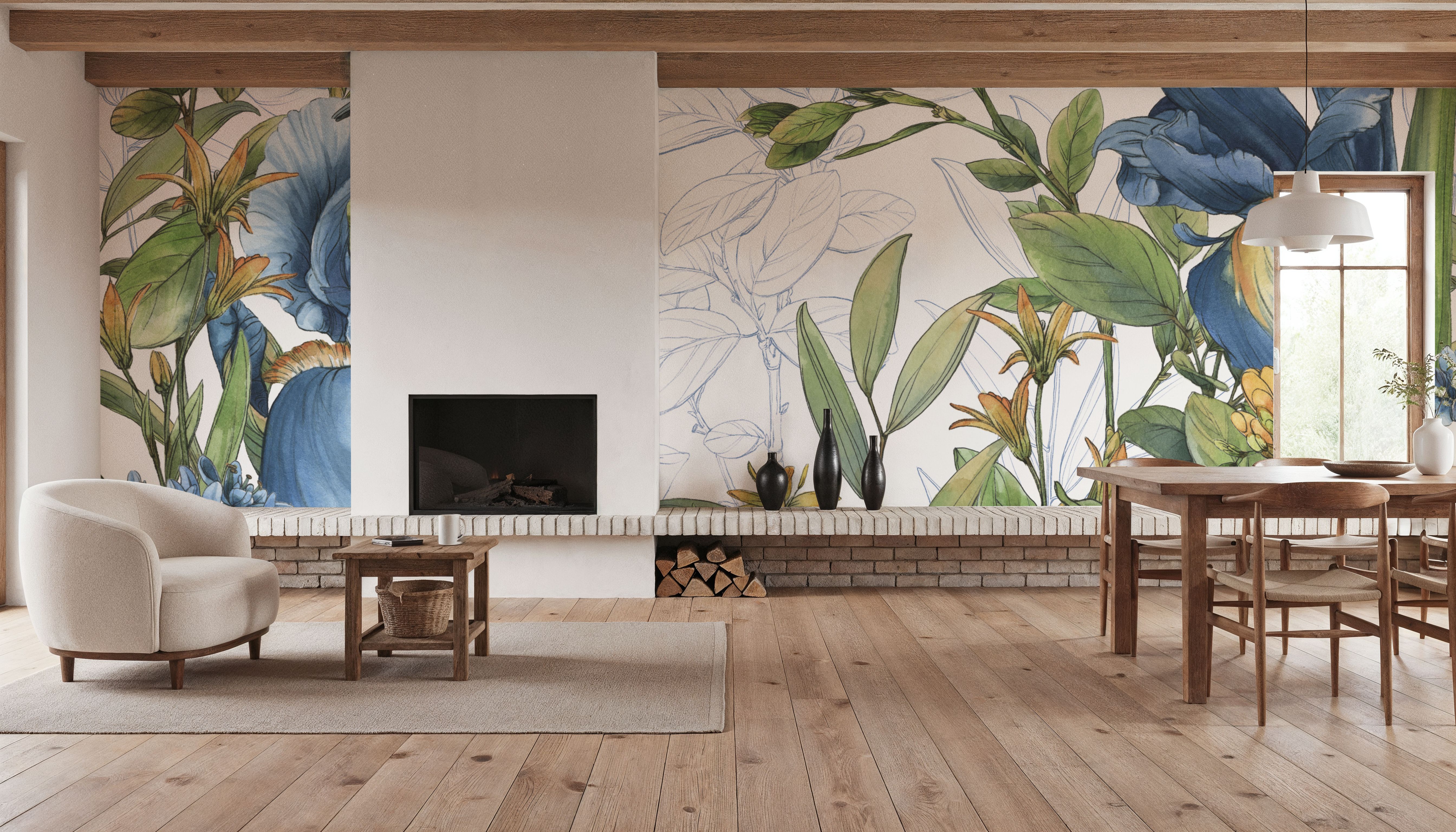 Blue Botanica I