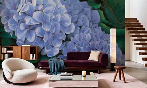 Periwinkle Hydrangea