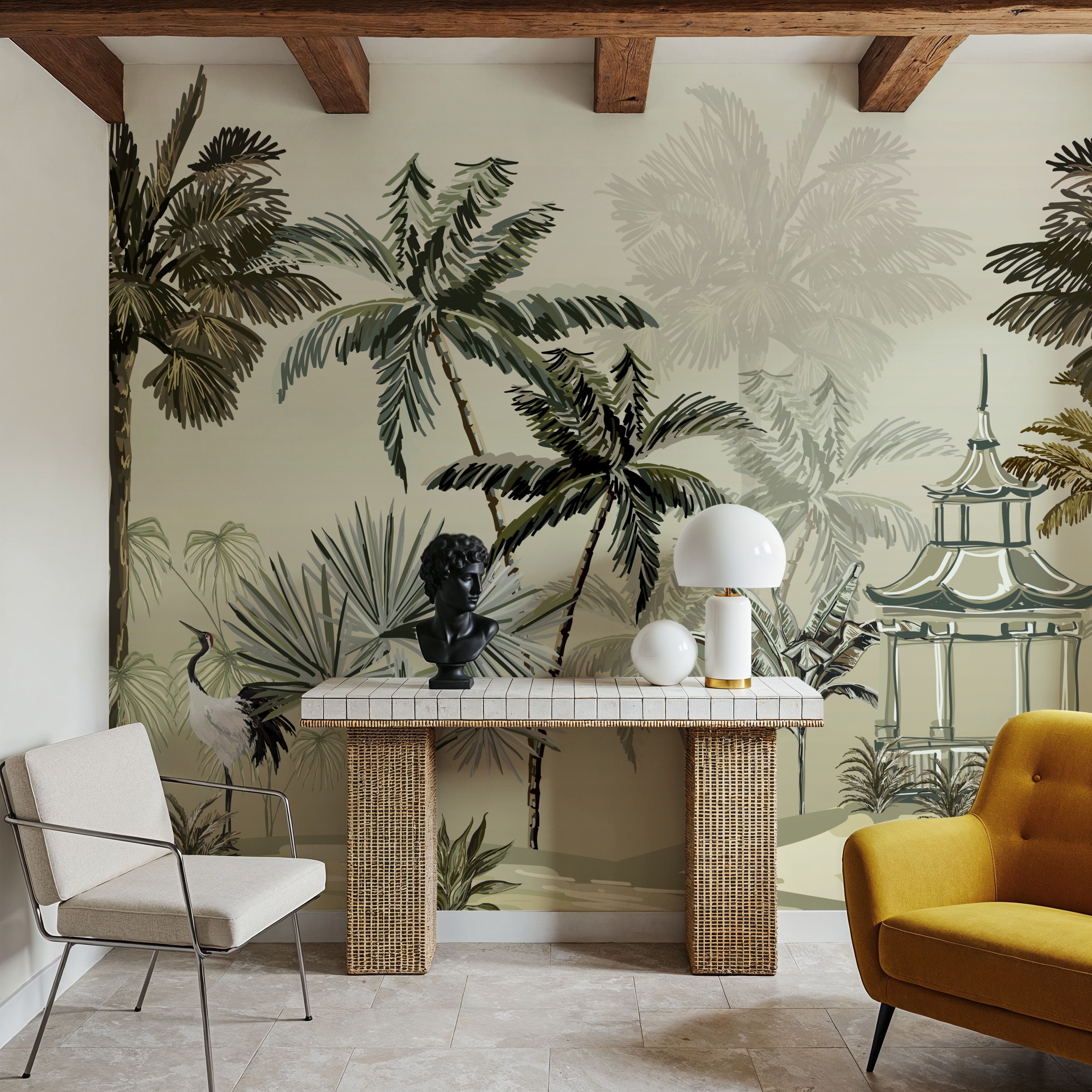 In the Backyard Mist