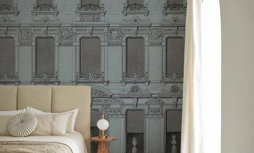 Vintage Facade, Blue