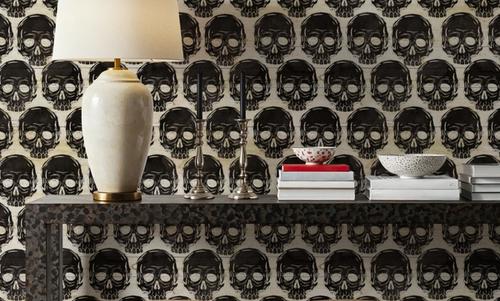 Skulls Everywhere Black