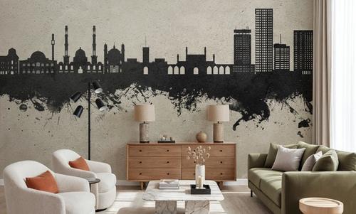 Kabul Afghanistan Skyline Concrete