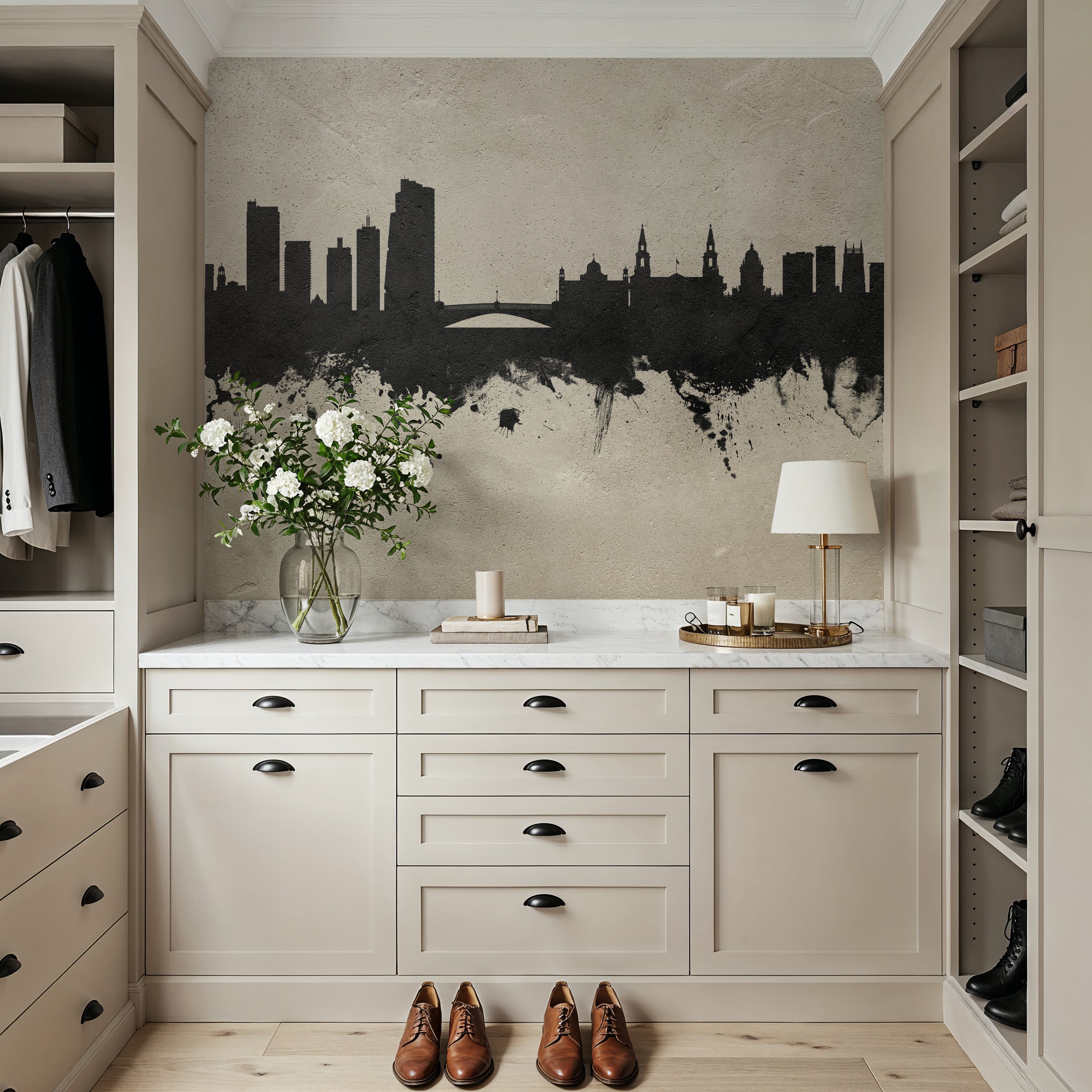 Leeds England Skyline Concrete