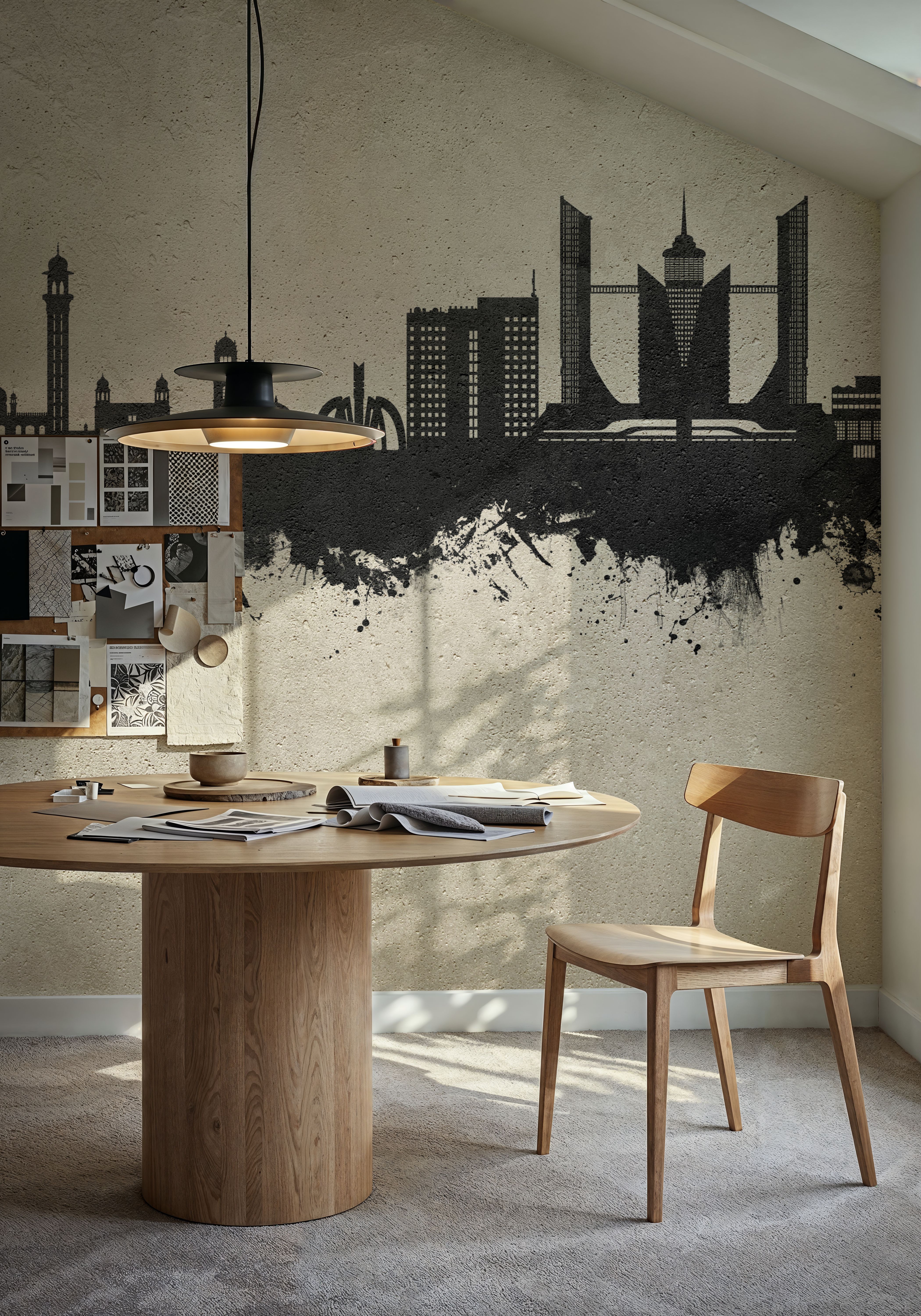 Faislabad Pakistan Skyline Concrete