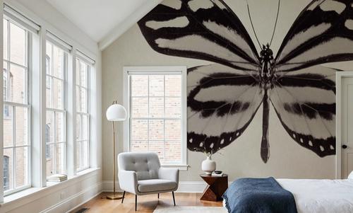 Butterfly VIII Gray
