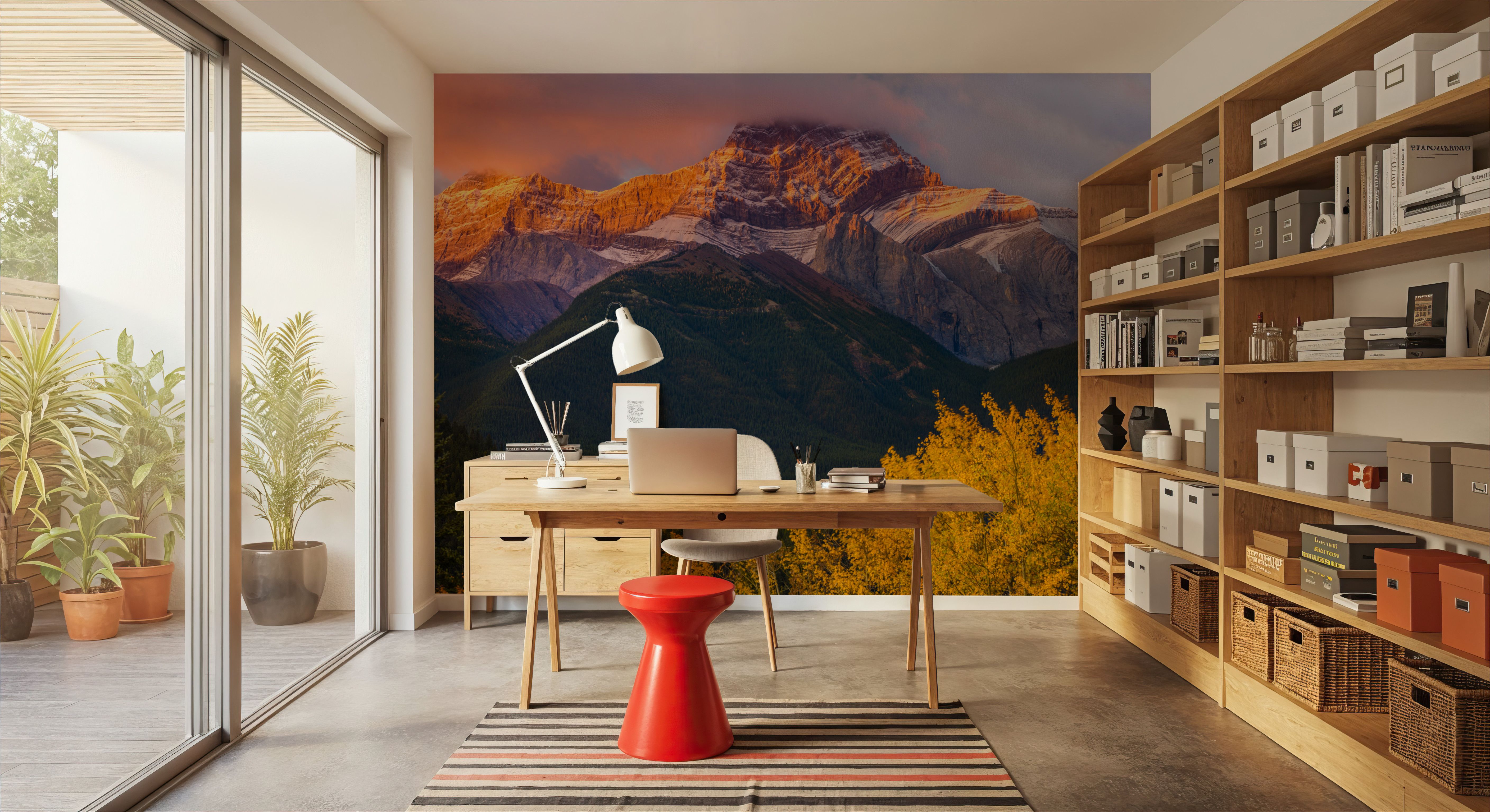 Mount Lougheed, Wallpaper