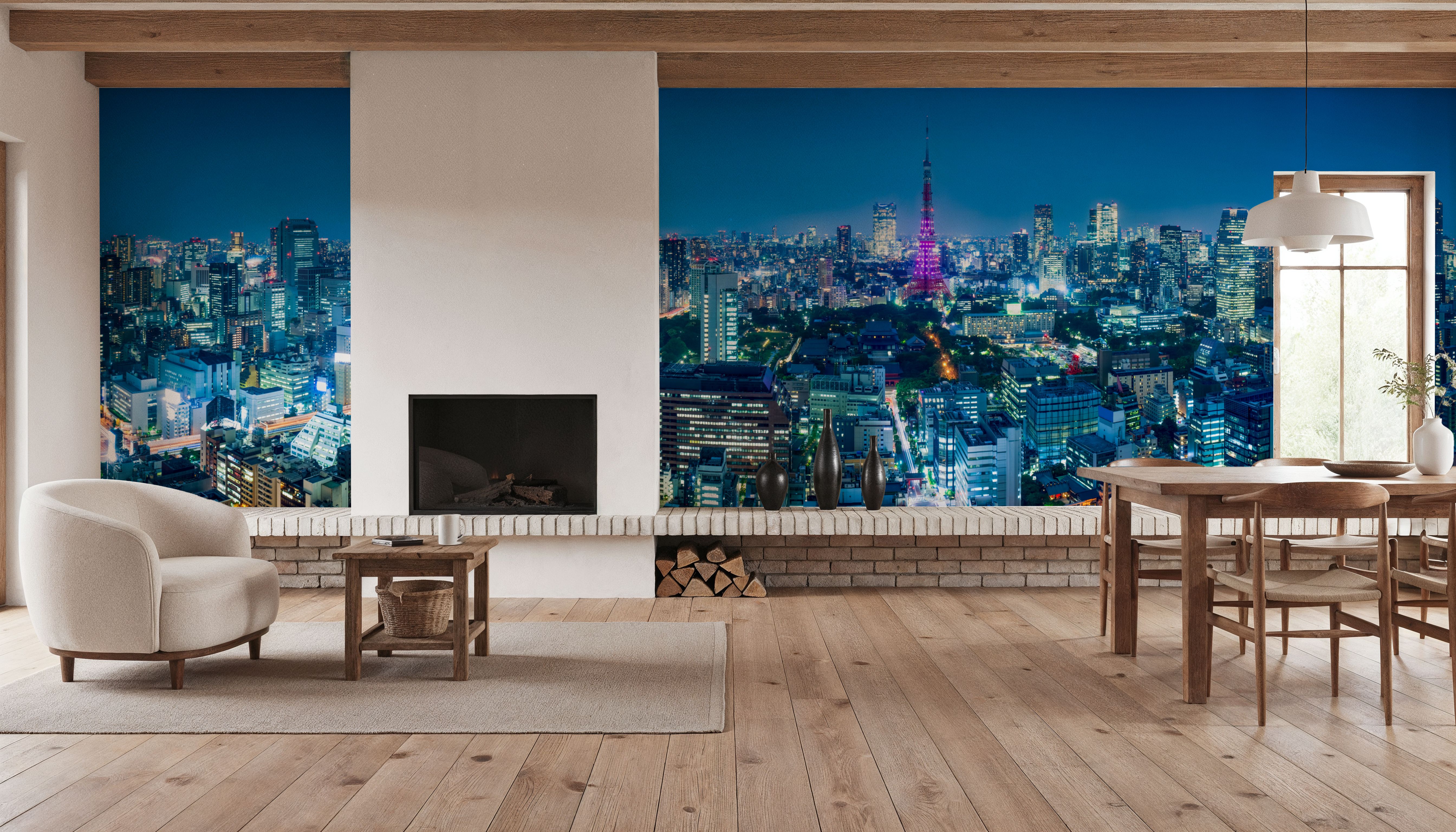Tokyo Skyline Night