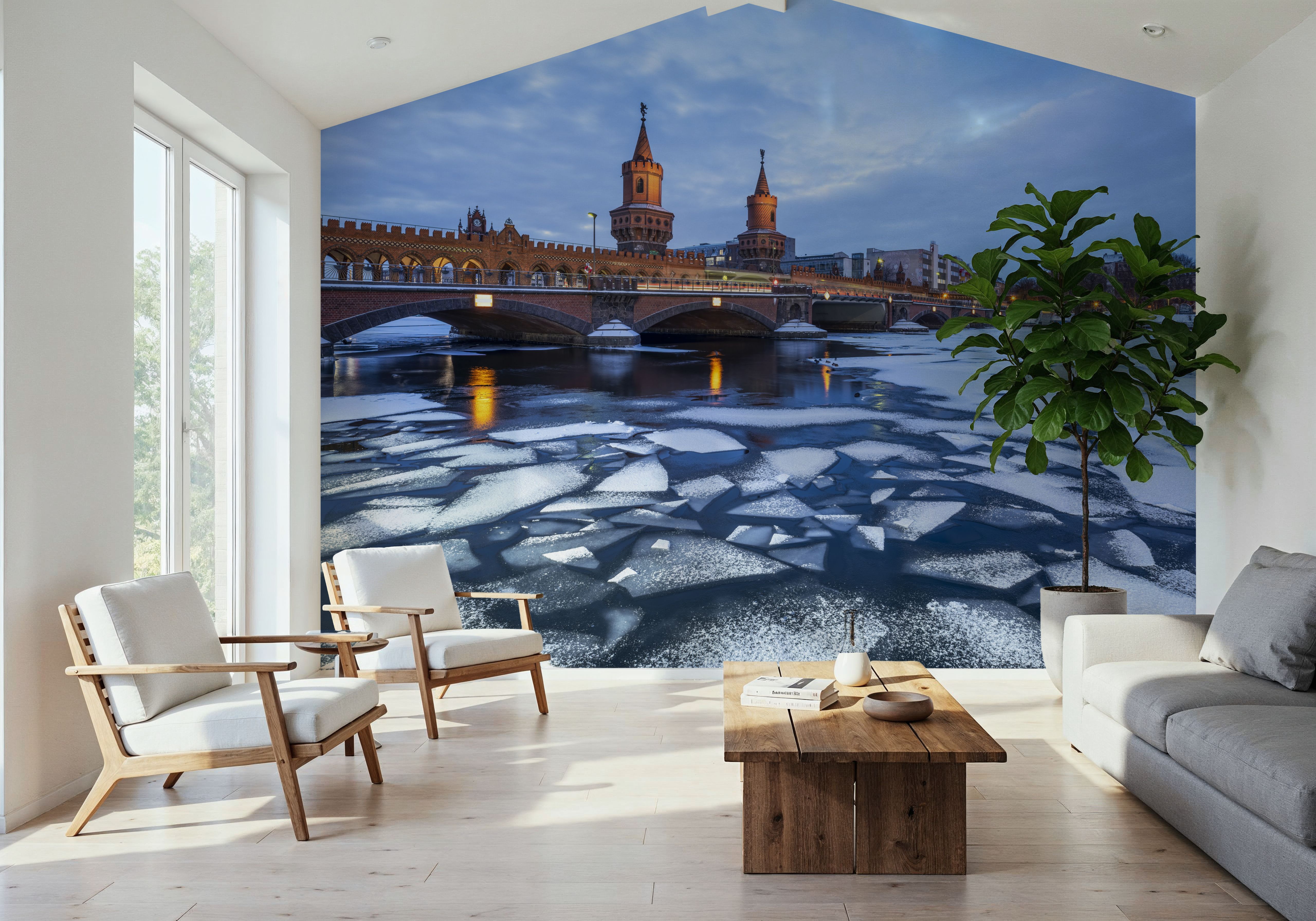 Frozen Spree, Wallpaper