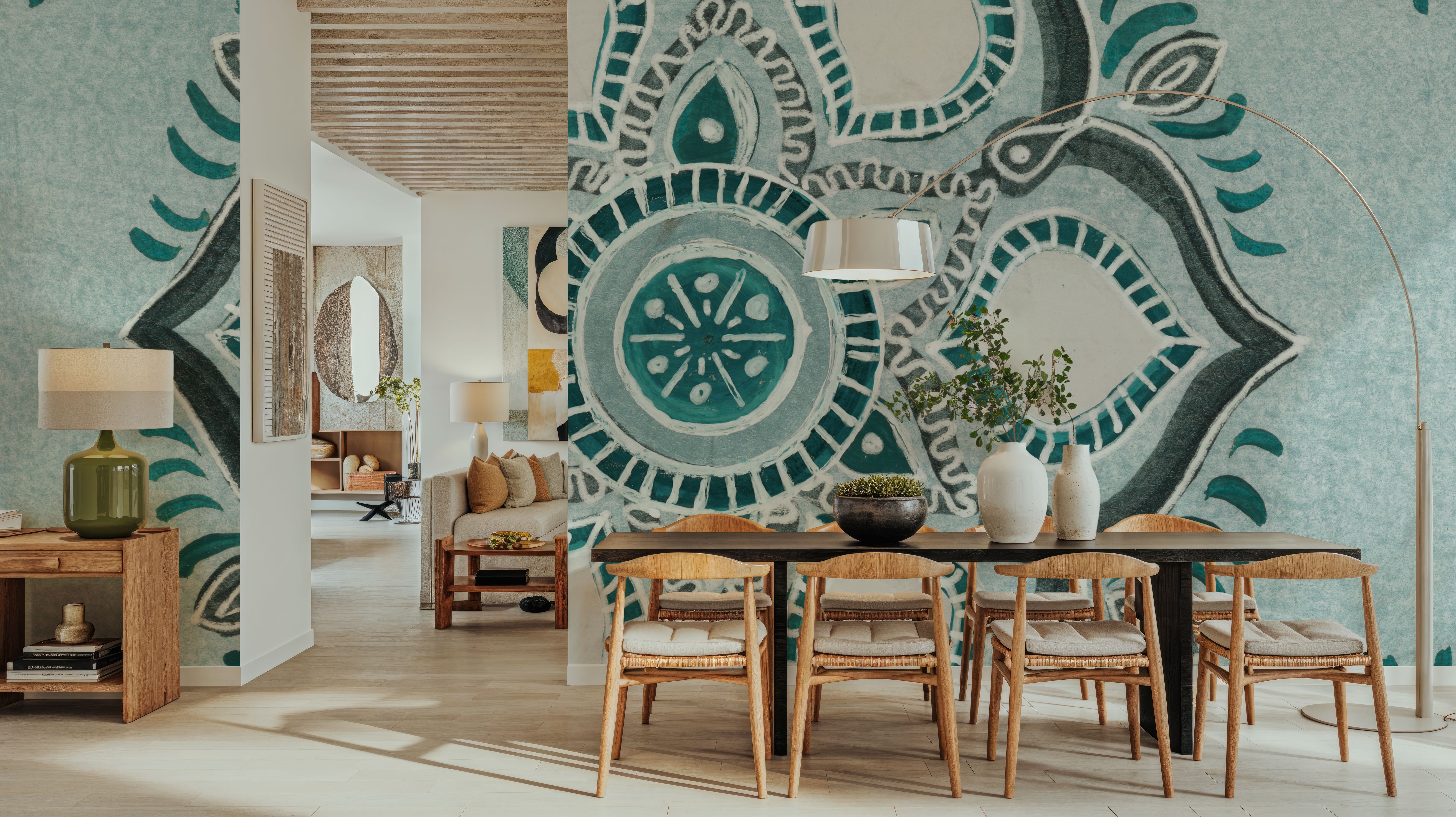 Star Mandala IV, Tapeten